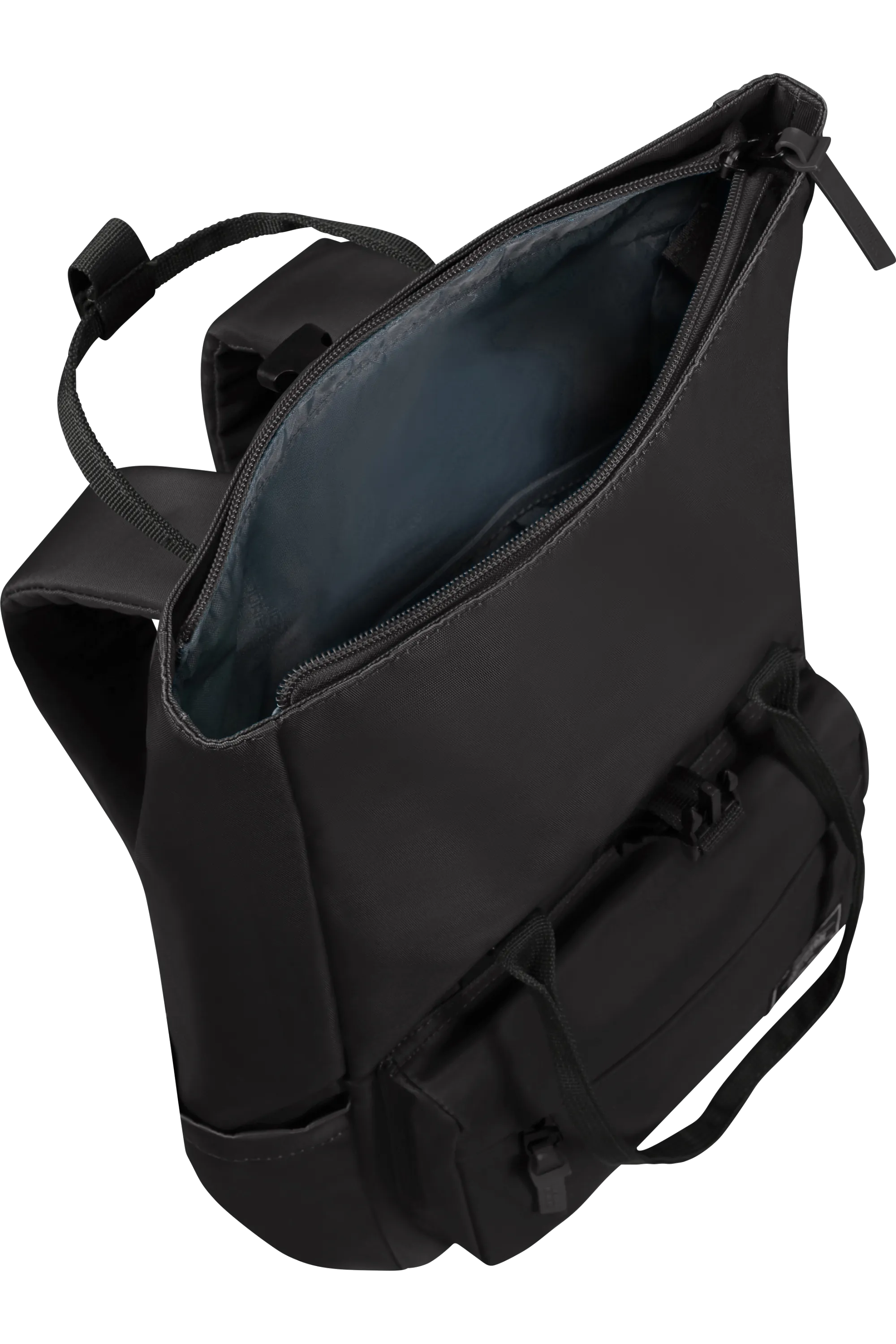 American Tourister melns mugursoma — Riie, 17L, 0.5 kg (skats 3)