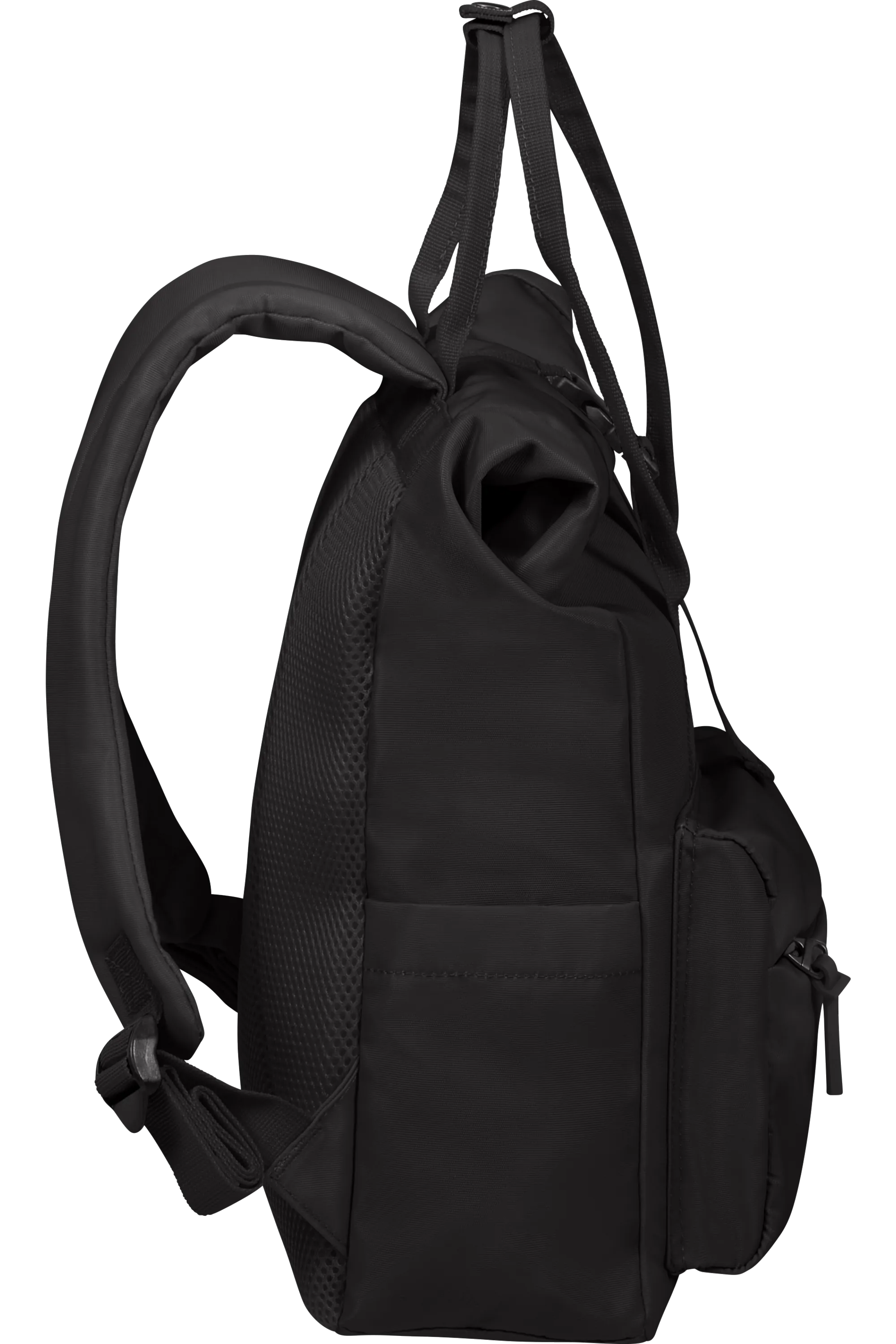 American Tourister melns mugursoma — Riie, 17L, 0.5 kg (skats 4)