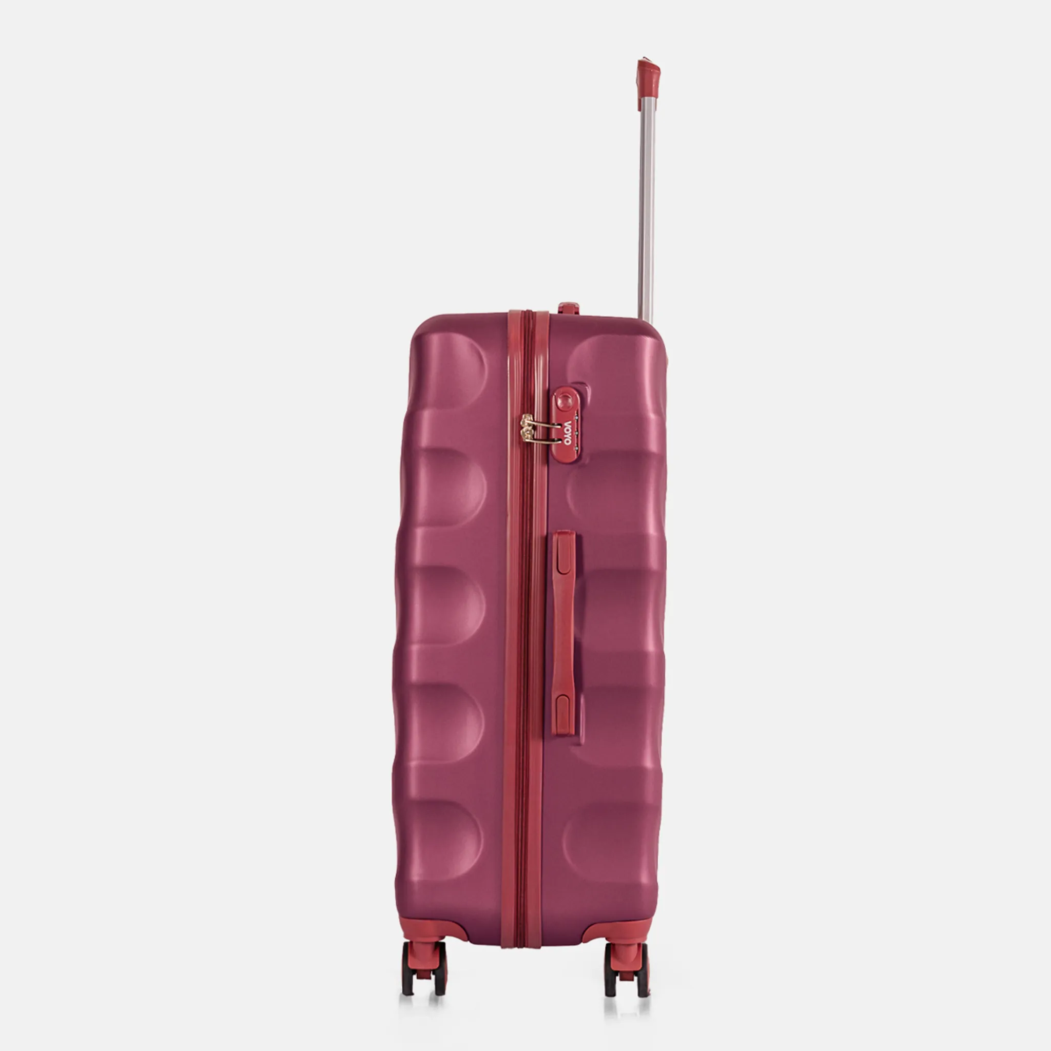 Voyo FJ140 Burgundia liels koferis — ABS plastmasa, 102L, 4.3 kg (skats 3)