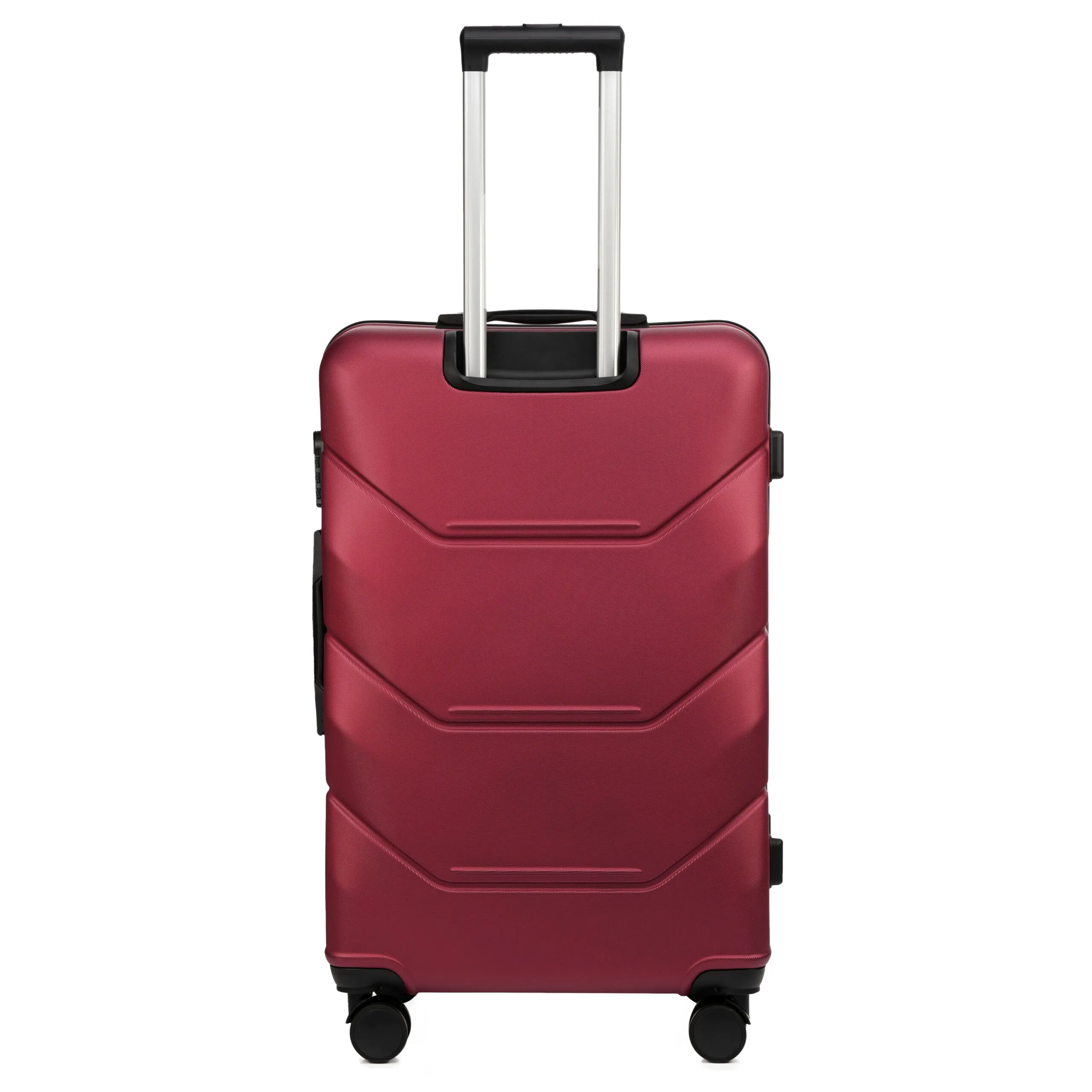 Voyo SK170 Burgundia liels koferis — ABS, 97L, 3.8 kg (no aizmugures)