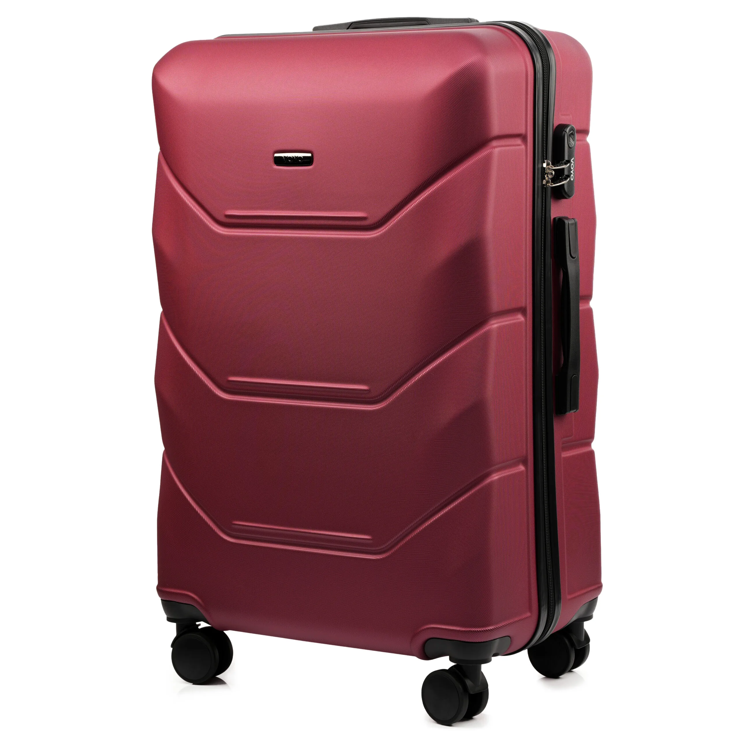 Voyo SK170 Burgundia liels koferis — ABS, 97L, 3.8 kg