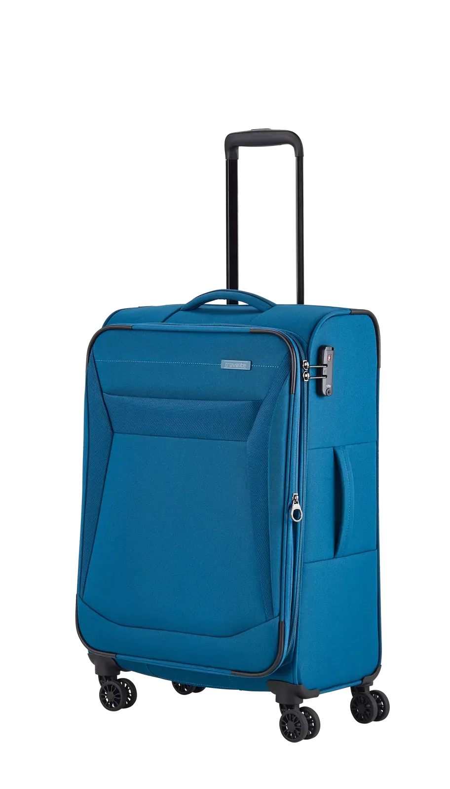 Travelite zils vidējais koferis — audums, 2.9 kg (skats 2)