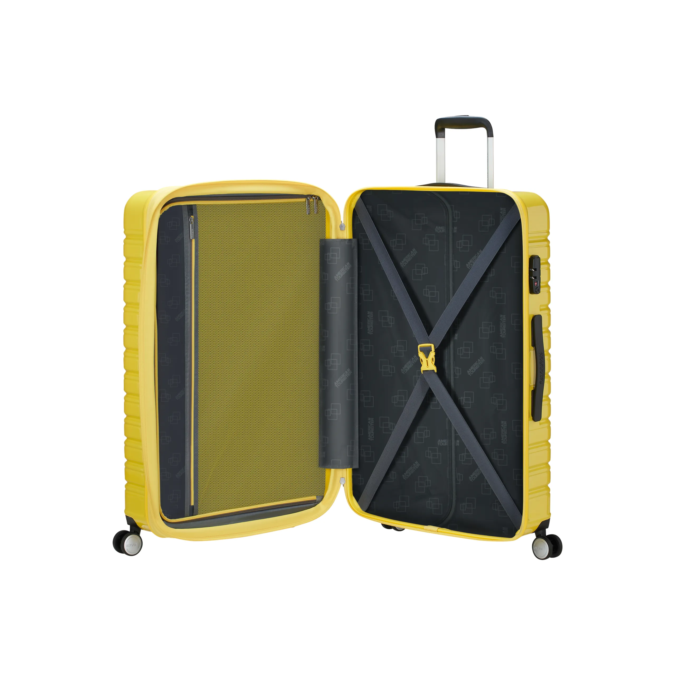 American Tourister zils liels koferis — ABS, 4.4 kg (skats 5)