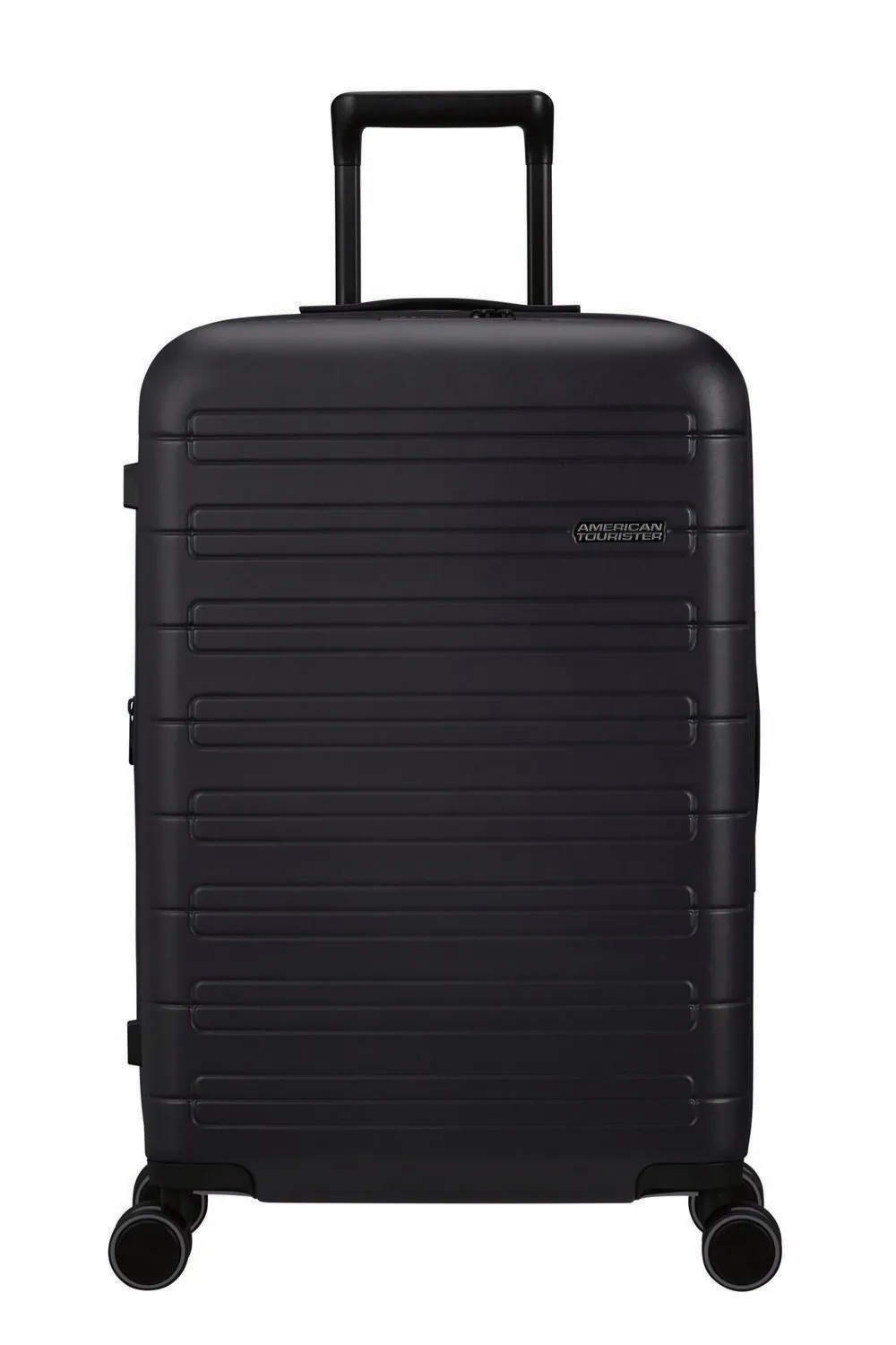 American Tourister MC7*61 melns vidējais koferis — Polükarbonaat, 64L, 3.6 kg (skats 2)