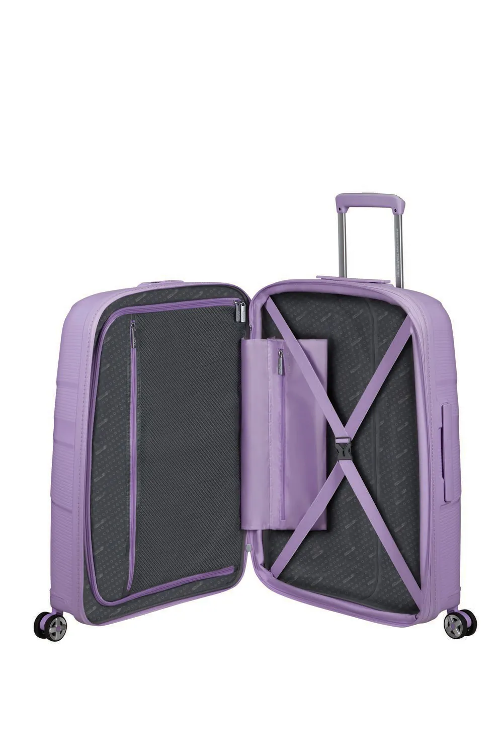 American Tourister violets vidējais koferis — Polüpropüleen, 70L, 3 kg (skats 5)