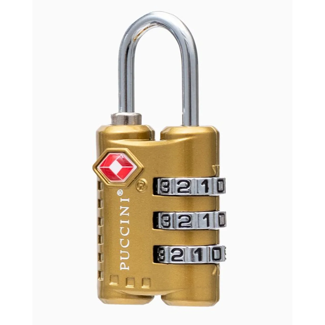 Puccini zeltains rokas bagāžas koferis — 0.2 kg