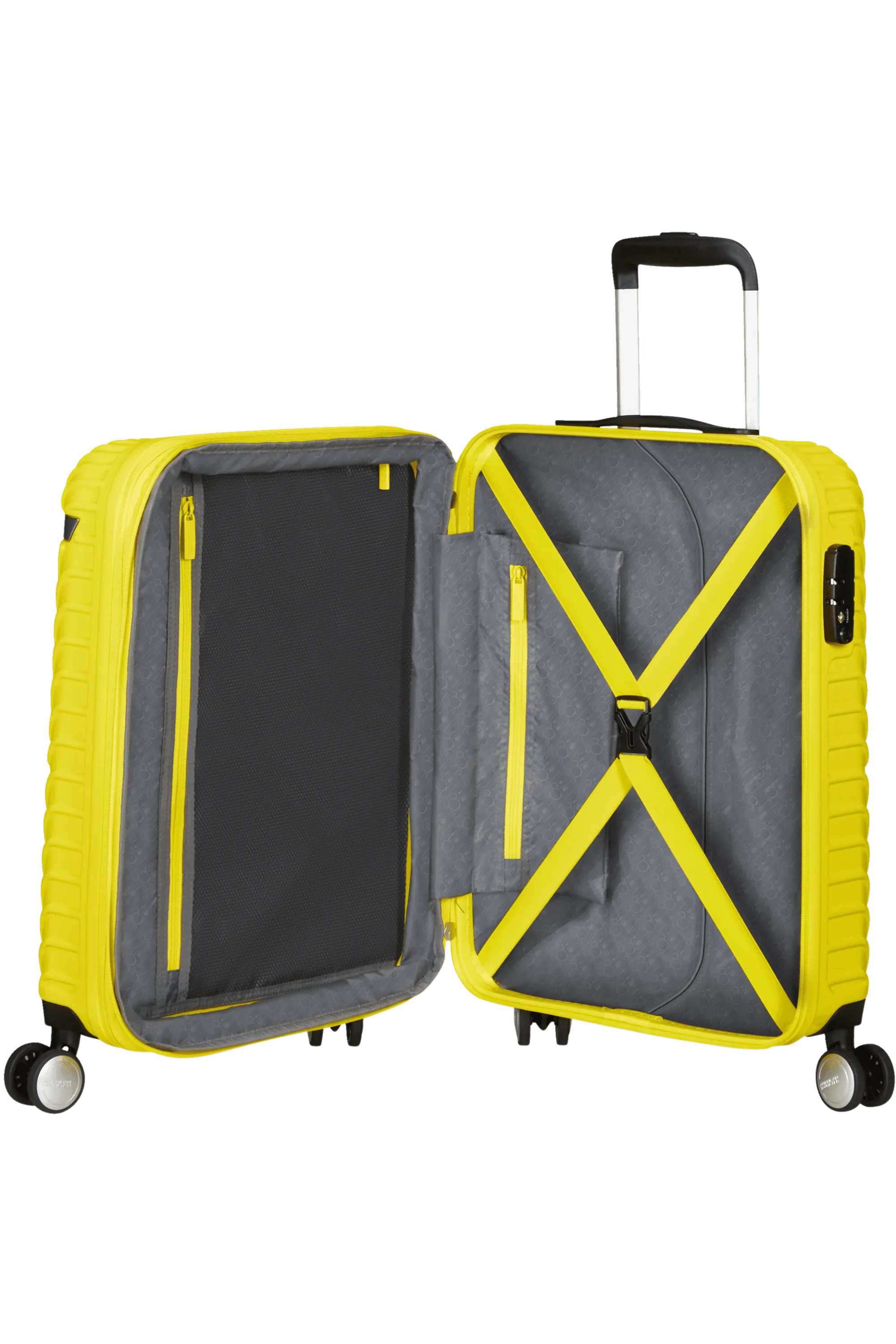 American Tourister Kollane rokas bagāžas koferis — ABS, 38L, 2.7 kg (skats 6)