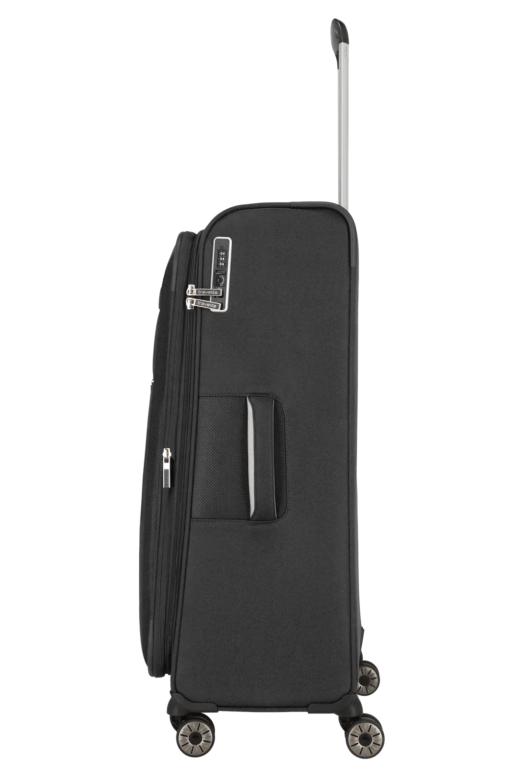 Travelite melns liels koferis — audums, 3.5 kg (skats 3)