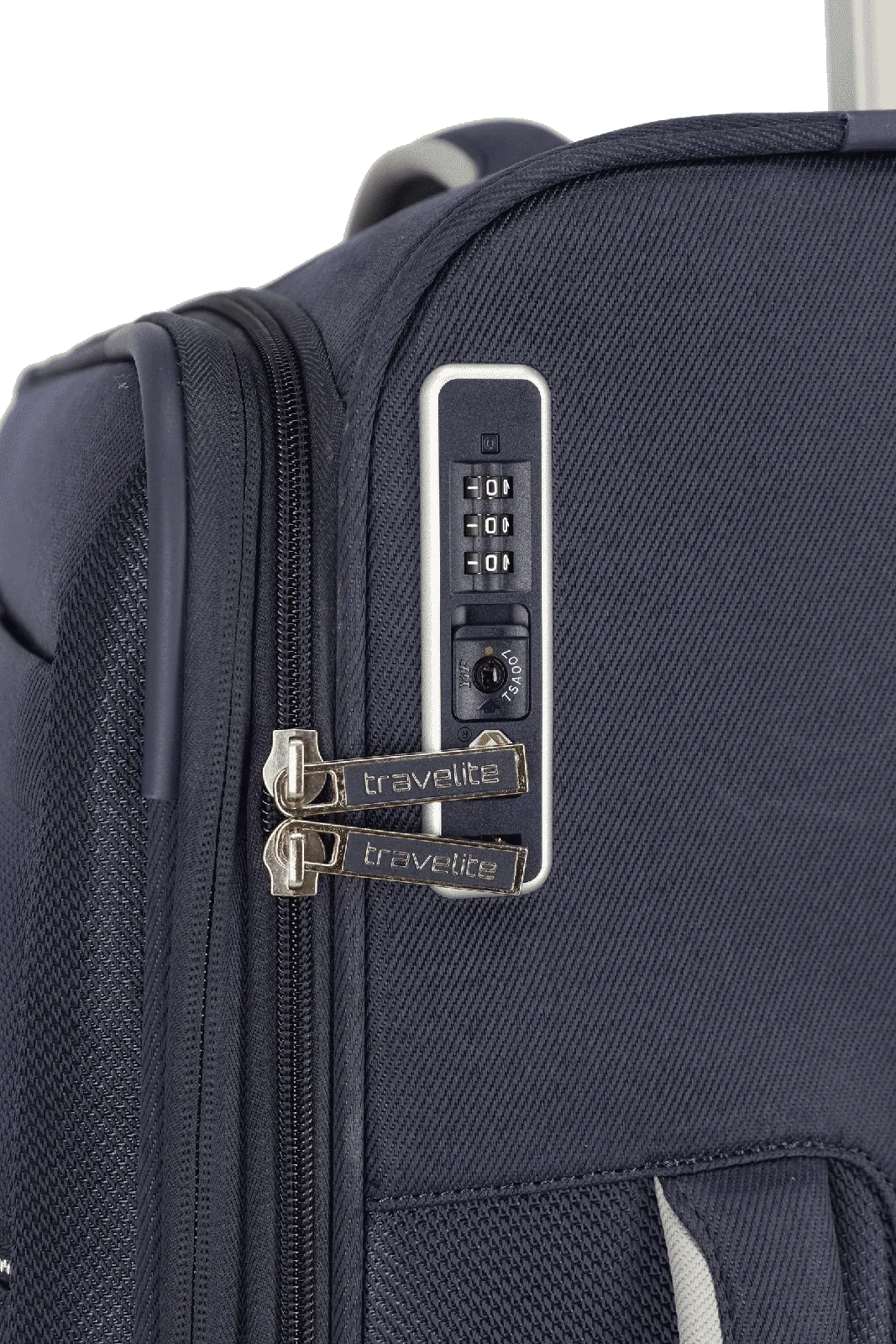 Travelite zils rokas bagāžas koferis — audums, 35L, 2.5 kg (skats 5)