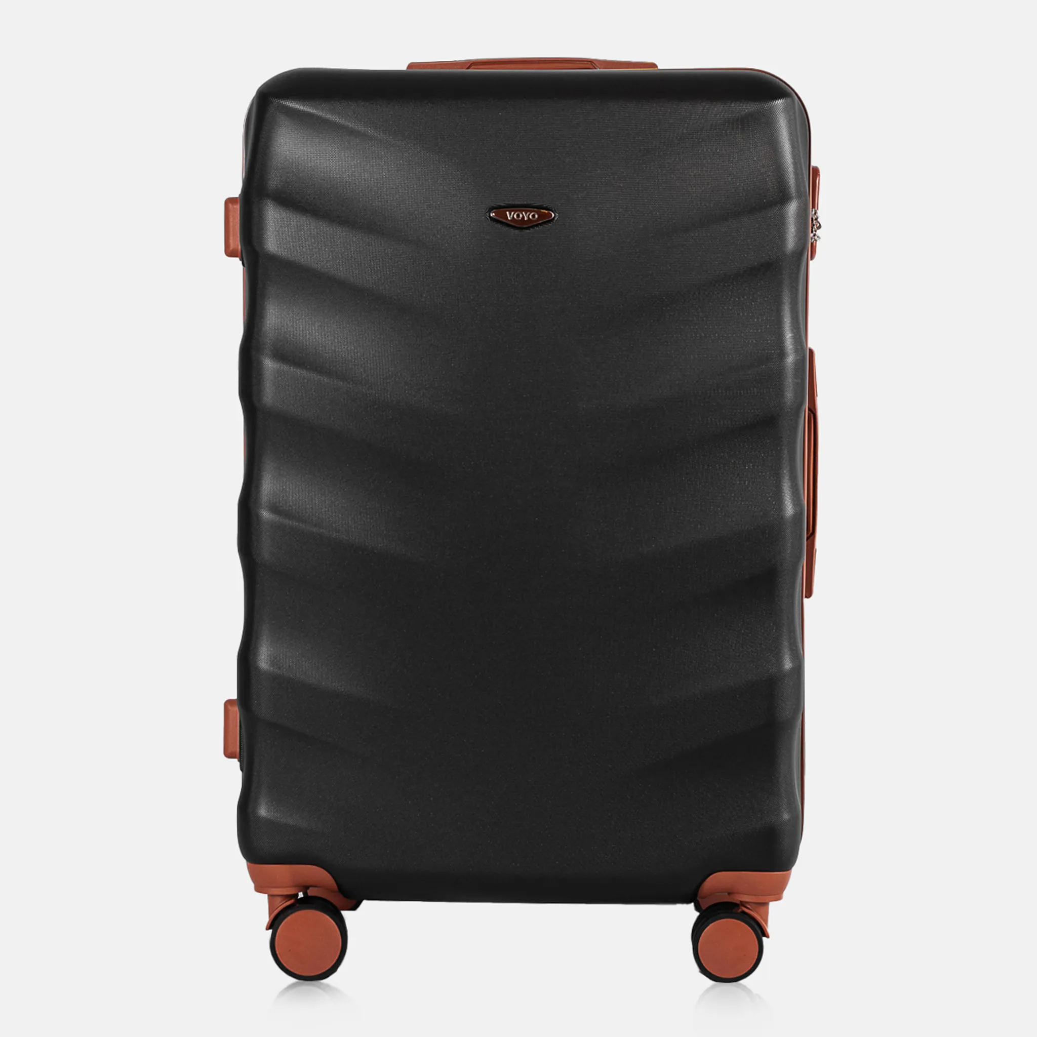 Voyo FJ140 melns liels koferis — ABS plastmasa, 102L, 4.3 kg (skats 2)