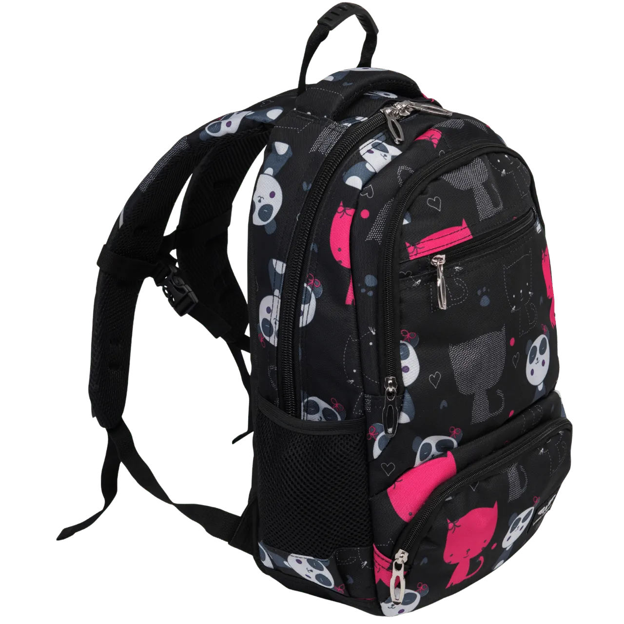 Wings melns rokas bagāžas koferis — audums, 0.7 kg (skats 3)