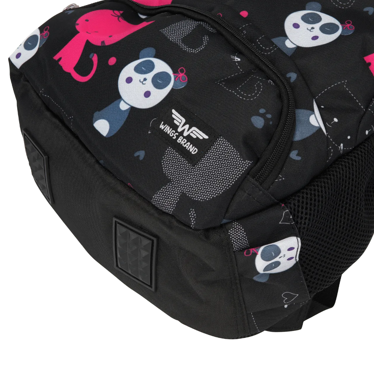 Wings melns rokas bagāžas koferis — audums, 0.7 kg (skats 9)