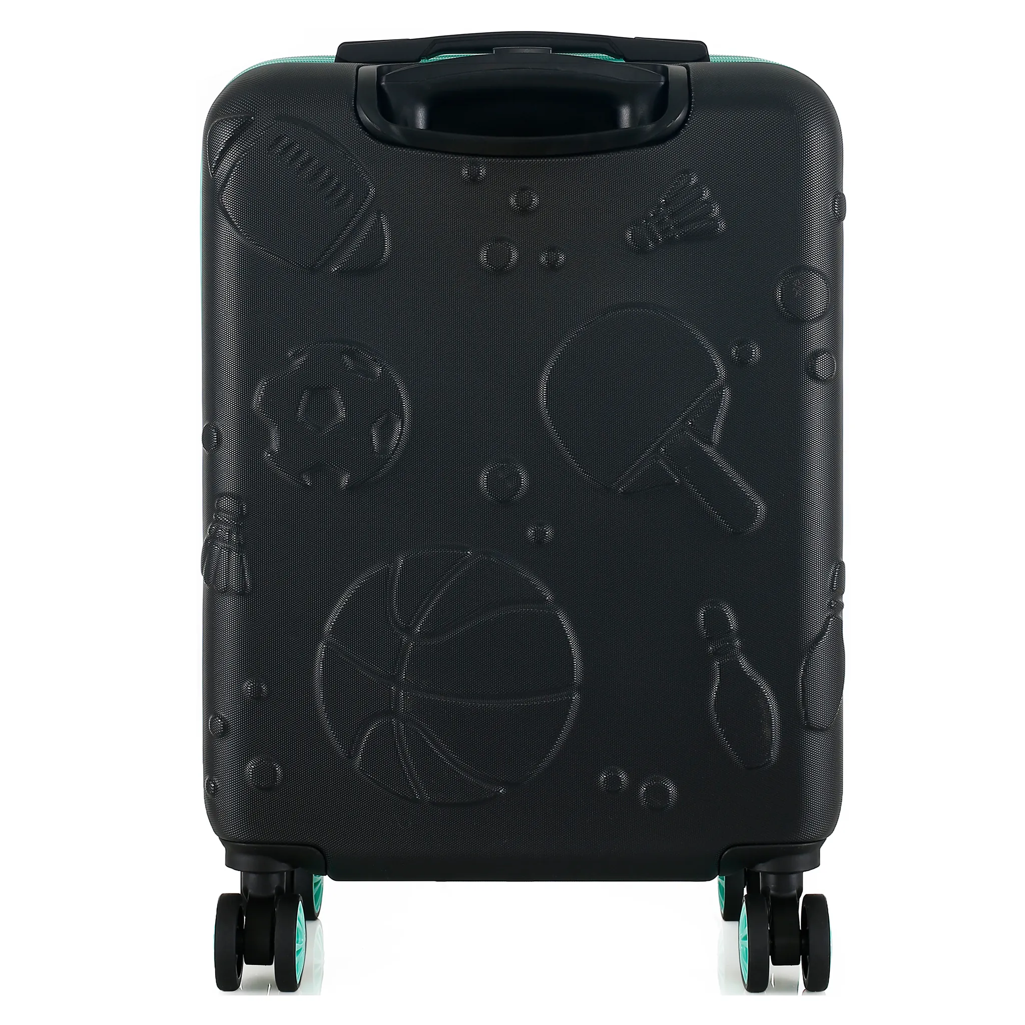 Semi Line melns bērnu koferis — ABS plastmasa, 34L, 2.5 kg (skats 4)