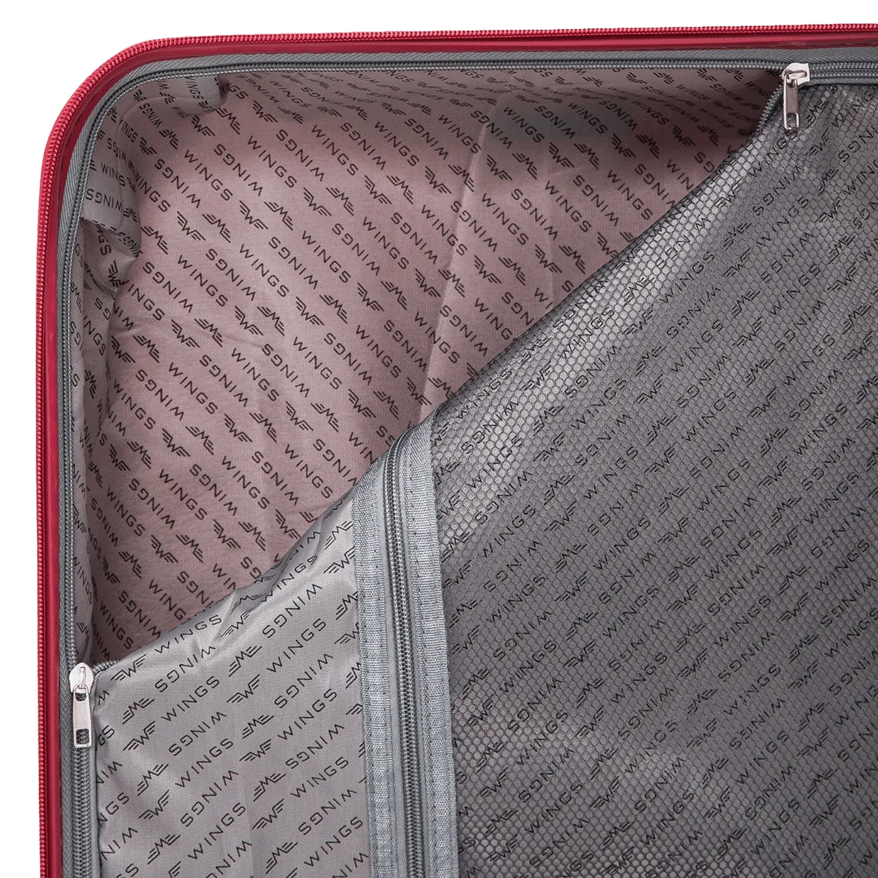 Wings PHX01 melns rokas bagāžas koferis — Polüpropüleen, 39L, 2.5 kg (skats 8)