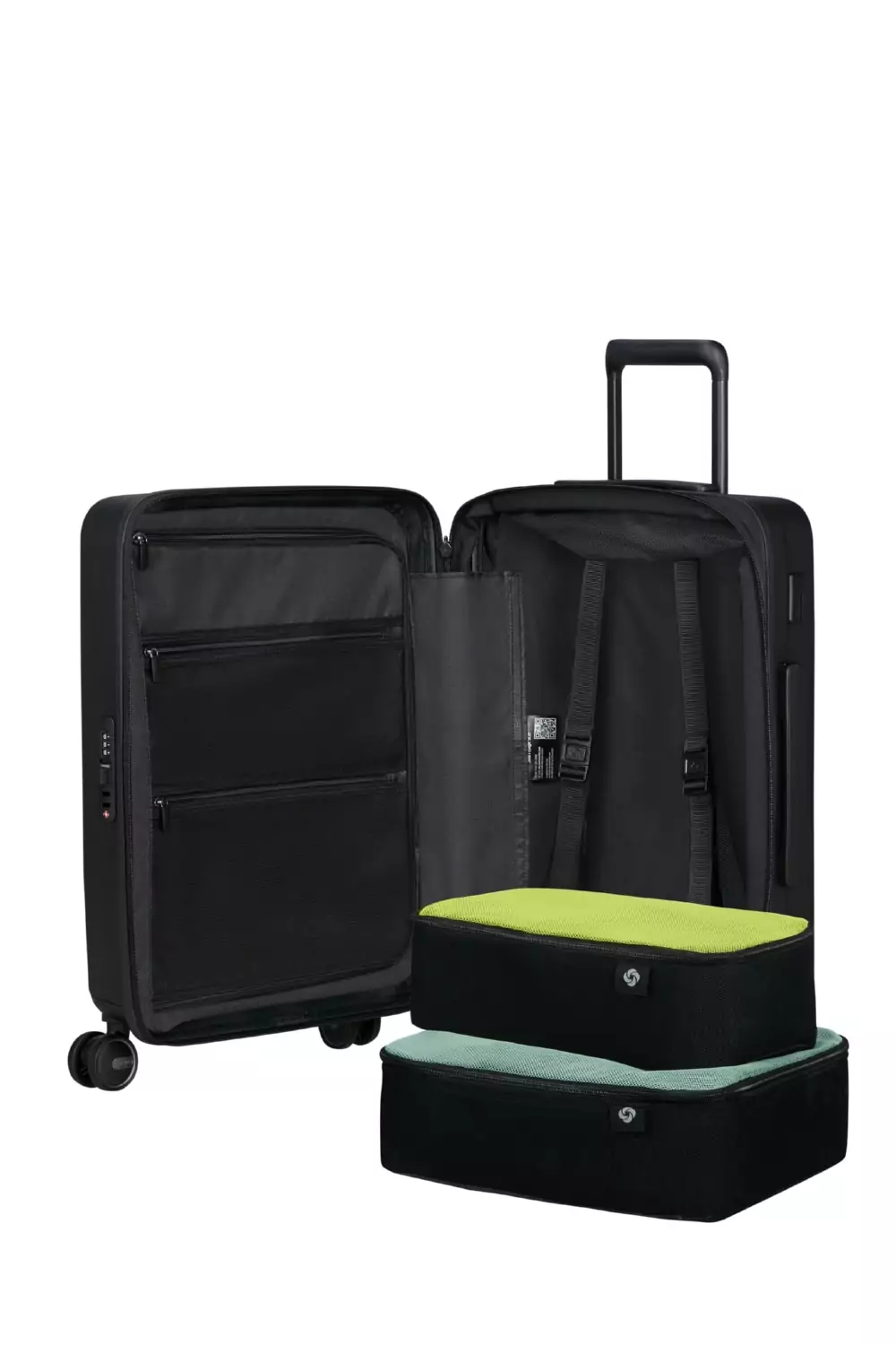 Samsonite melns rokas bagāžas koferis — ABS plastmasa, 3.1 kg (skats 7)