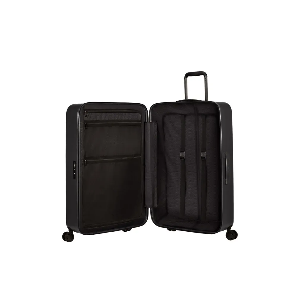 Samsonite melns liels koferis — Polükarbonaat, 96L, 4.3 kg (skats 3)