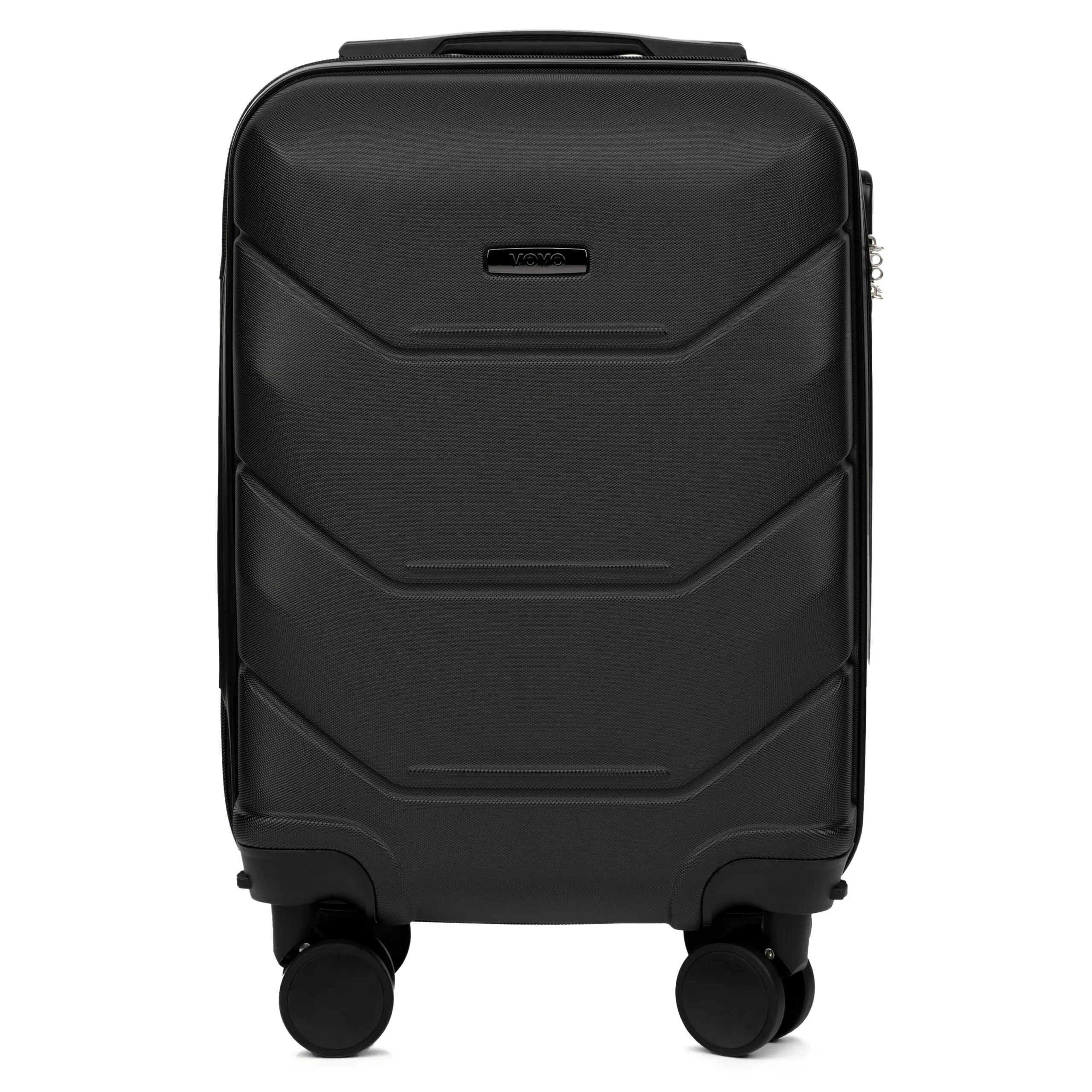 Voyo SK170 melns mazs koferis — ABS, 26L, 2.3 kg (no priekšas)
