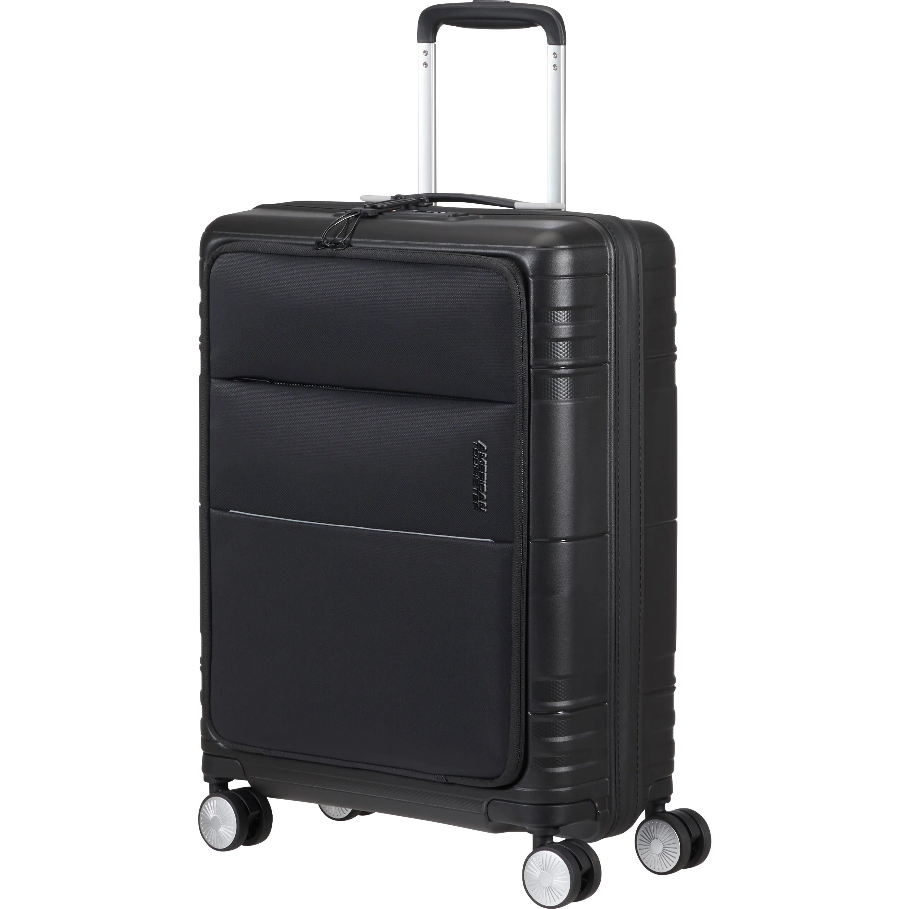 American Tourister melns rokas bagāžas koferis — Polüpropüleen, 36L, 2.6 kg