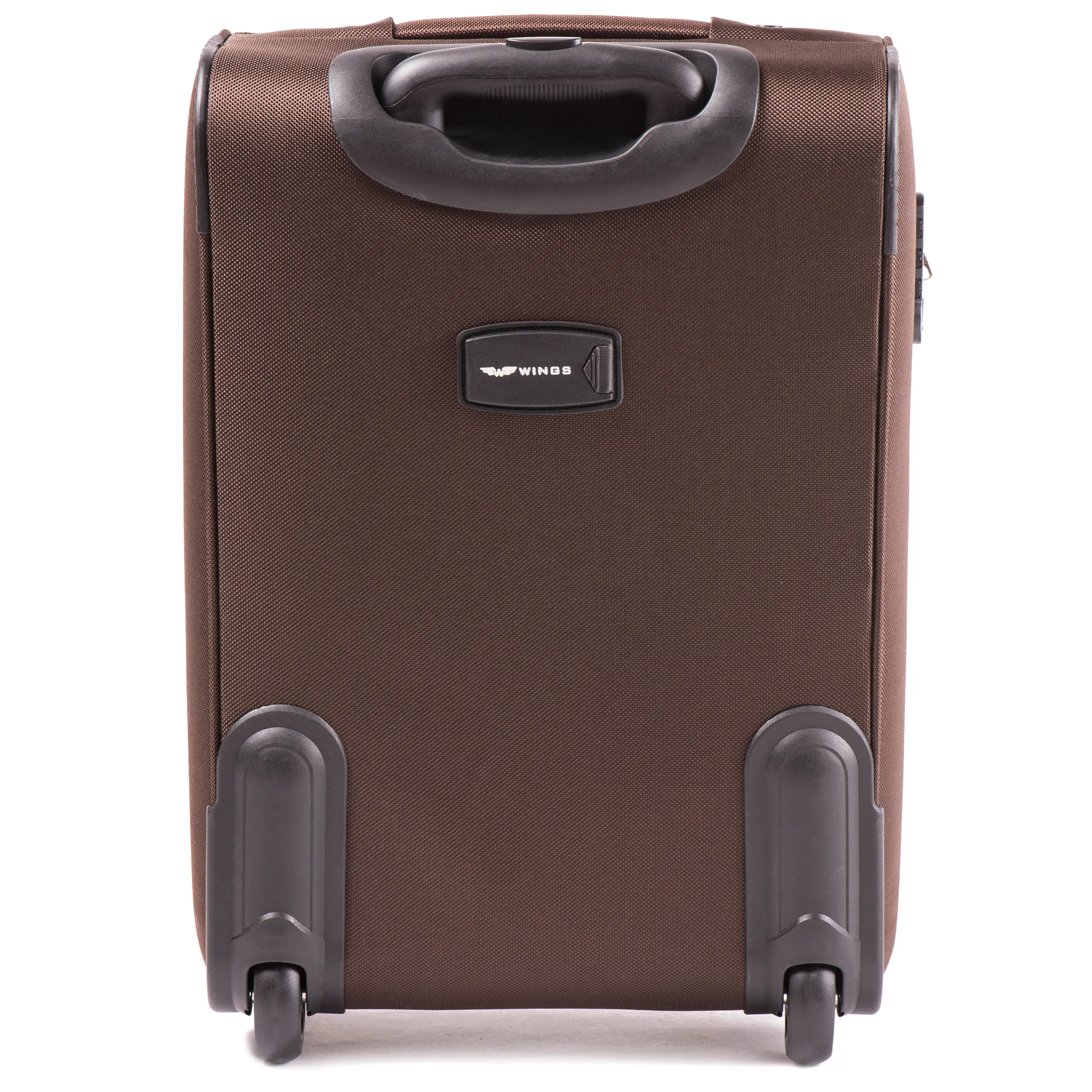 Wings brūns rokas bagāžas koferis — audums, 38L, 2.8 kg (skats 3)