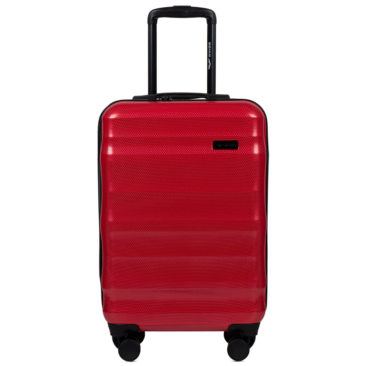 Wings PC17268 sarkans rokas bagāžas koferis — Polükarbonaat, 38L, 2.5 kg (skats 2)