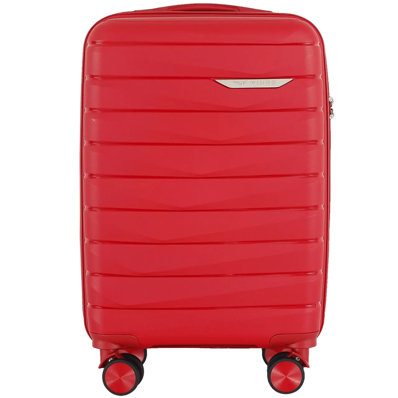 Wings MUR01 sarkans rokas bagāžas koferis — polipropilēns, 40L, 2.4 kg (skats 2)