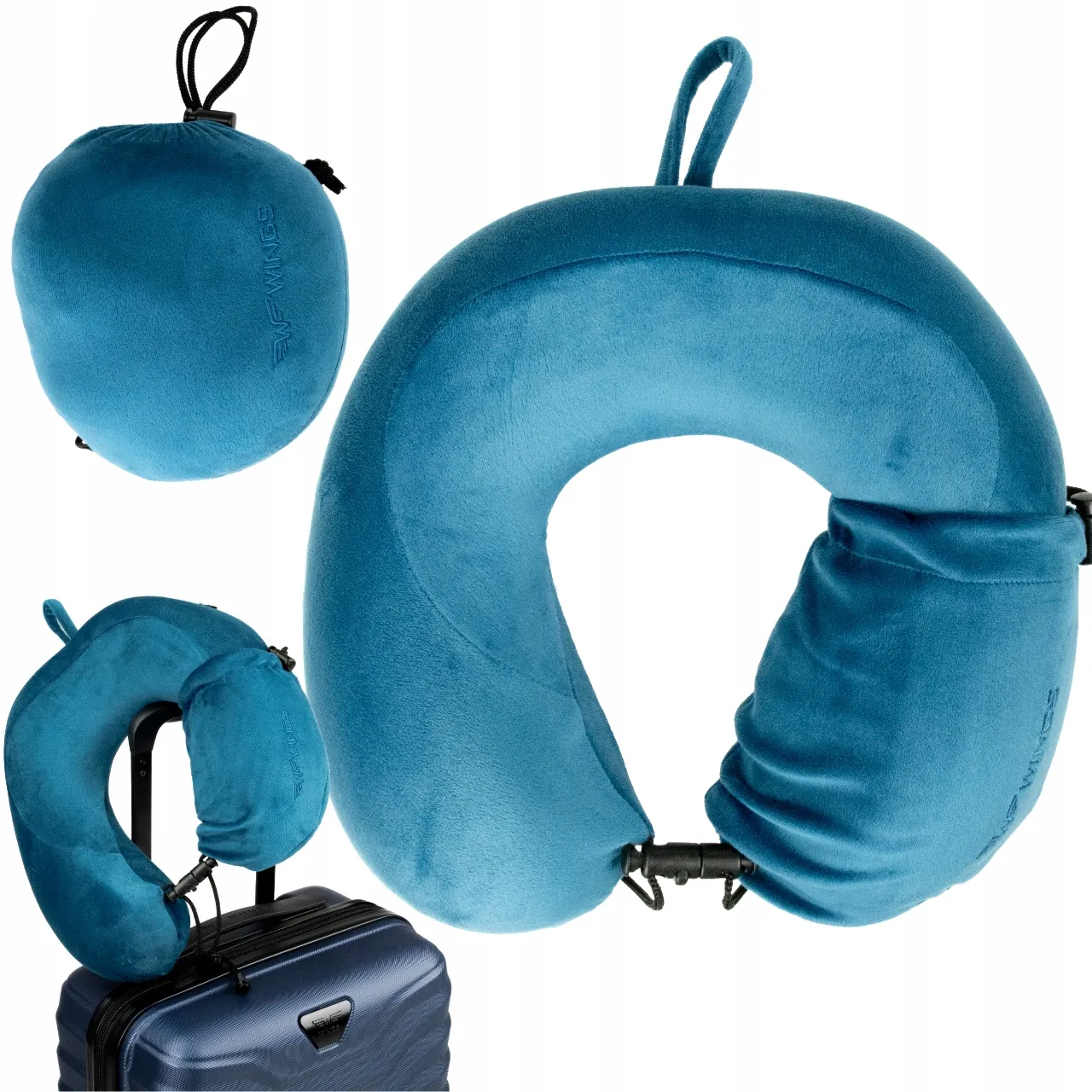 Wings zils ceļojumu spilvens — 0.2 kg