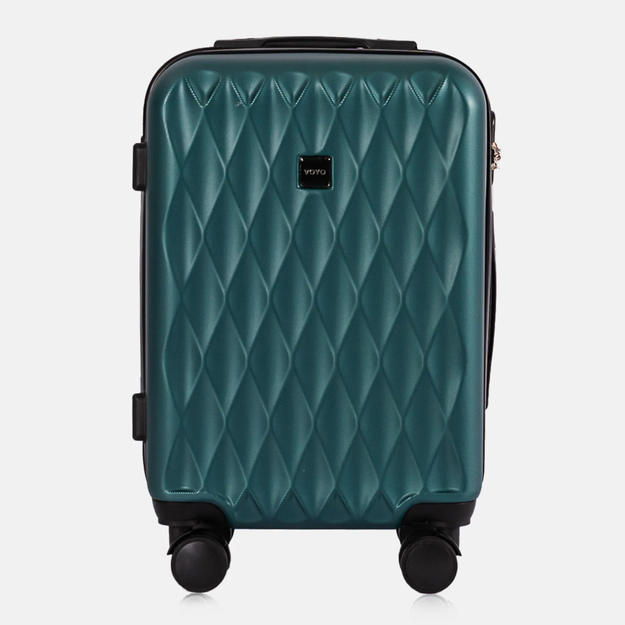 Voyo NV290 zaļš rokas bagāžas koferis — ABS plastmasa, 39L, 2.8 kg (skats 2)