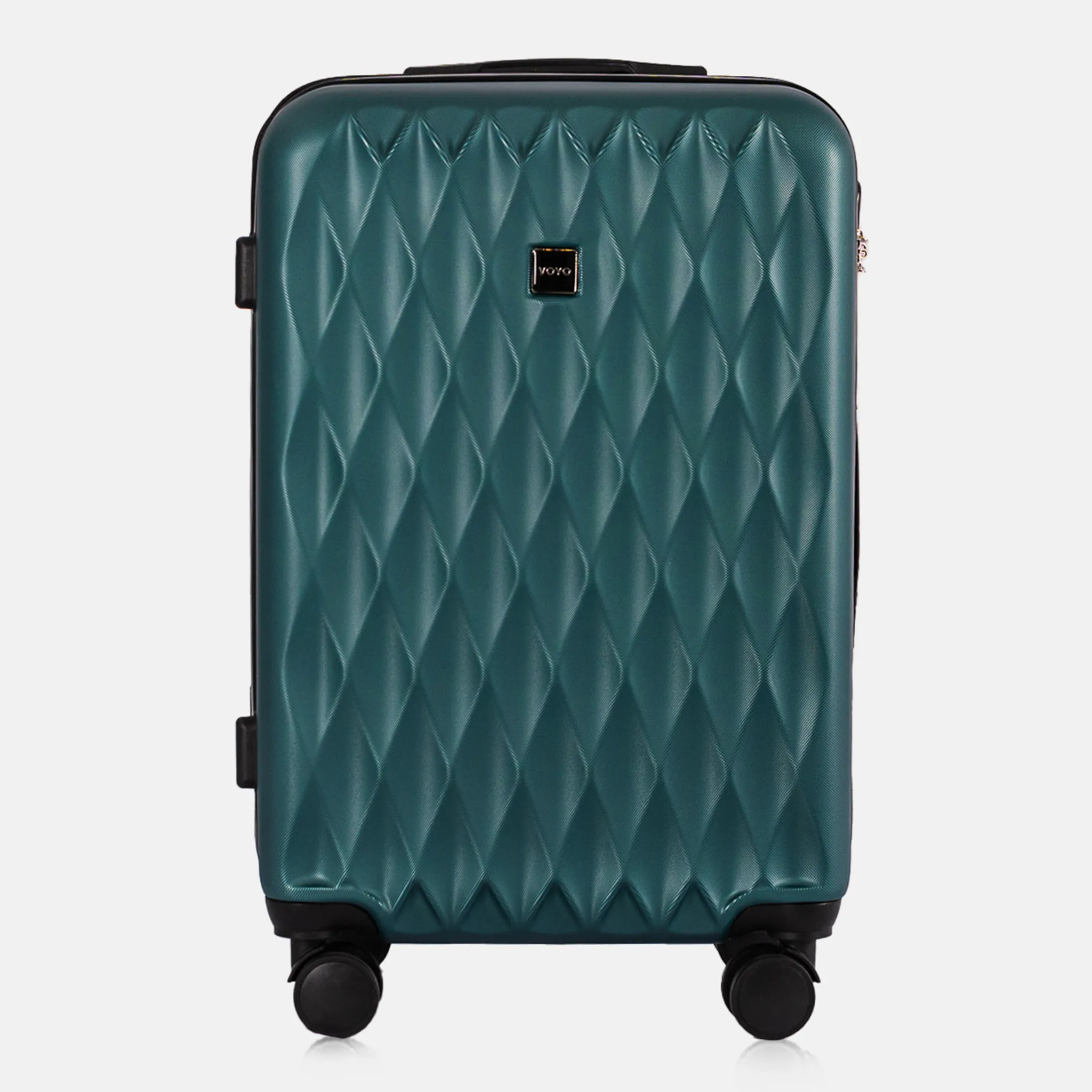 Voyo NV290 zaļš vidējais koferis — ABS plastmasa, 66L, 3.3 kg (skats 2)