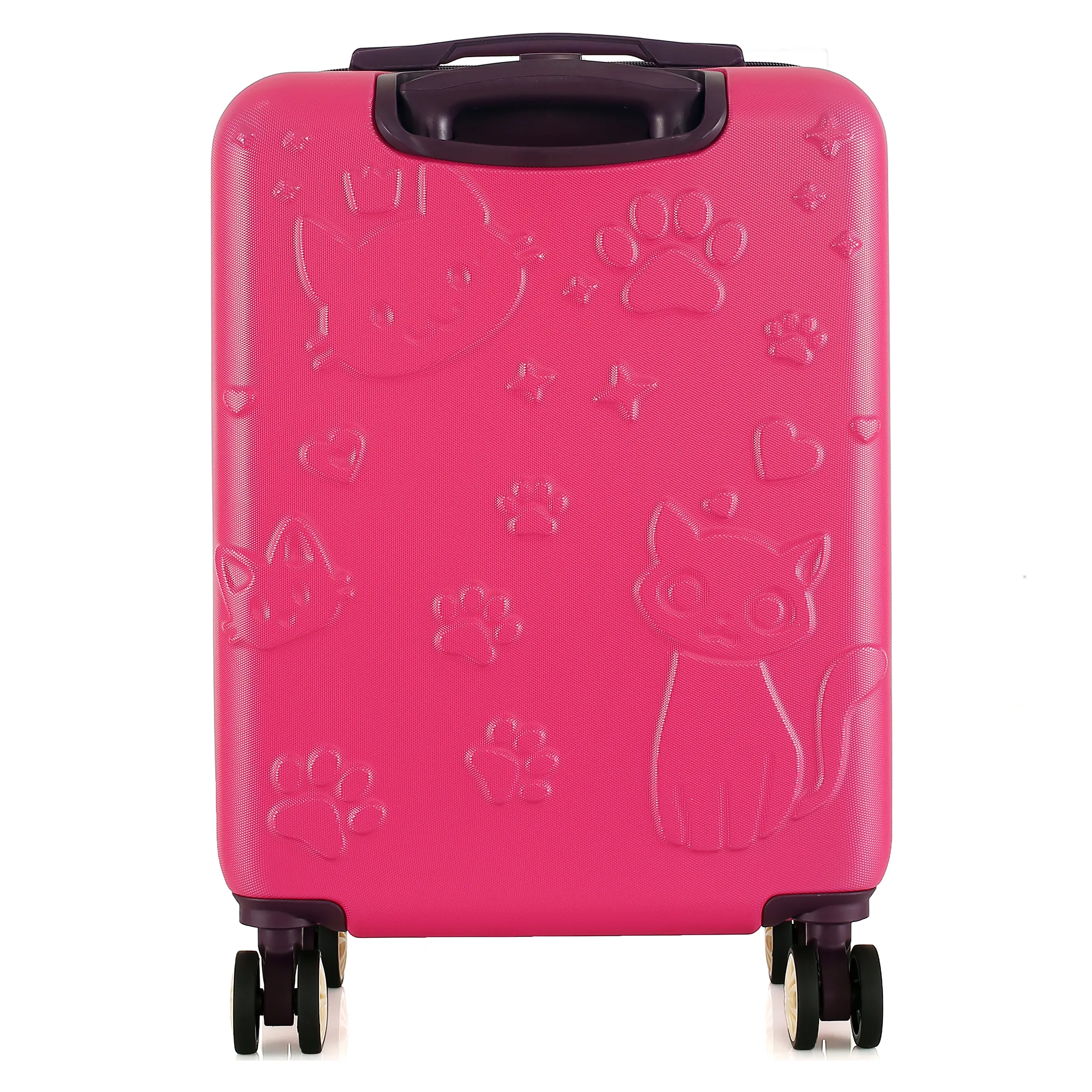 Semi Line rozā bērnu koferis — ABS plastmasa, 34L, 2.5 kg (skats 4)