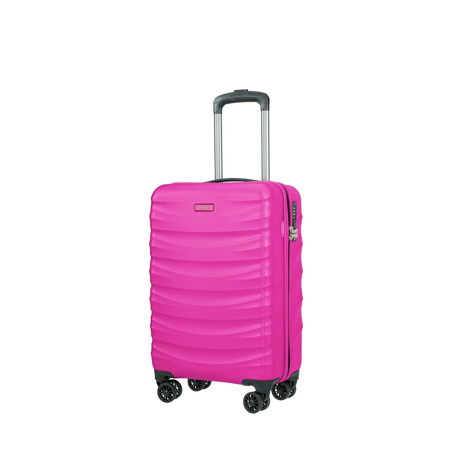 Puccini PC032C3A rozā rokas bagāžas koferis — Polükarbonaat, 31L, 2.5 kg