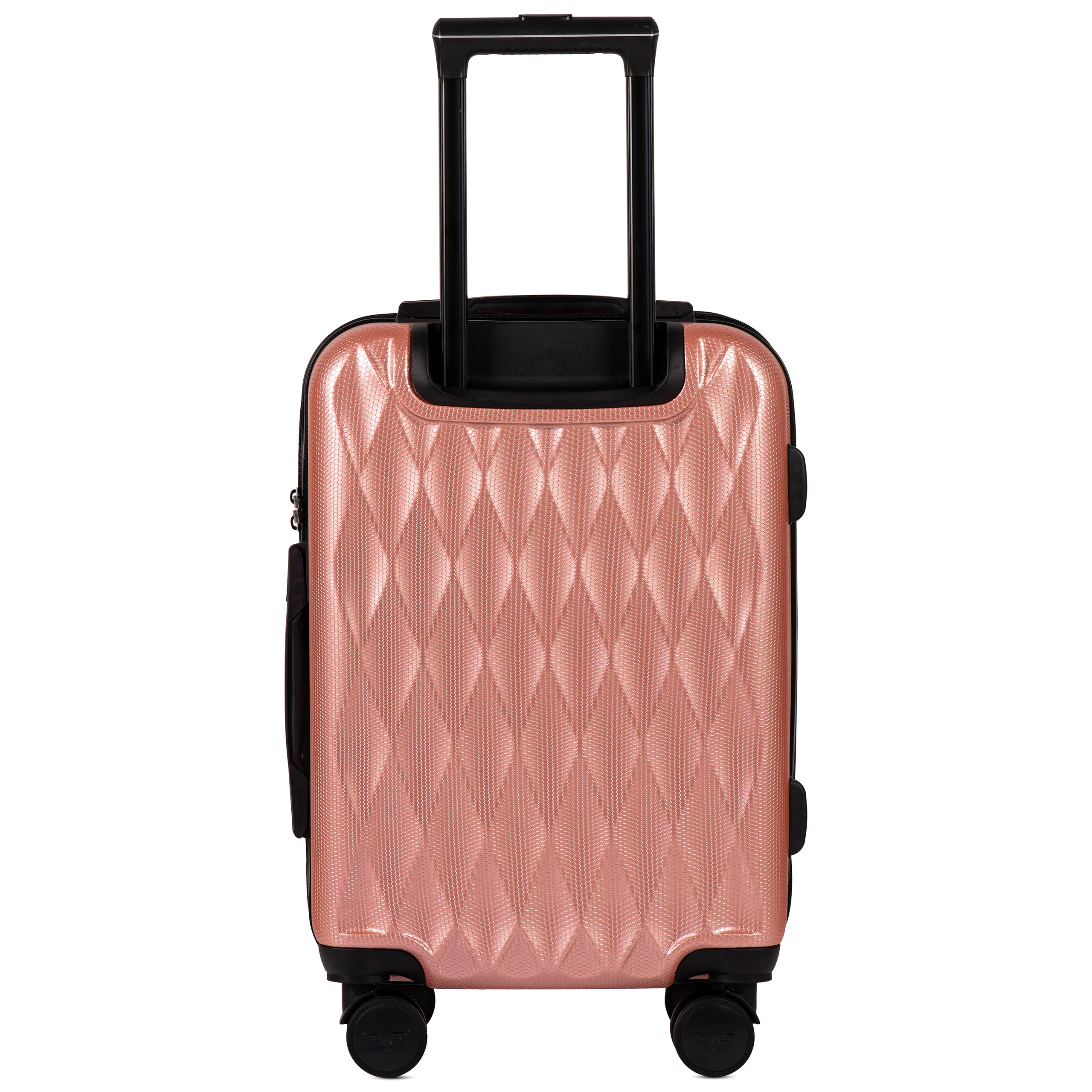 Wings PC190 rozā zelts rokas bagāžas koferis — Polükarbonaat, 38L, 2.6 kg (skats 3)