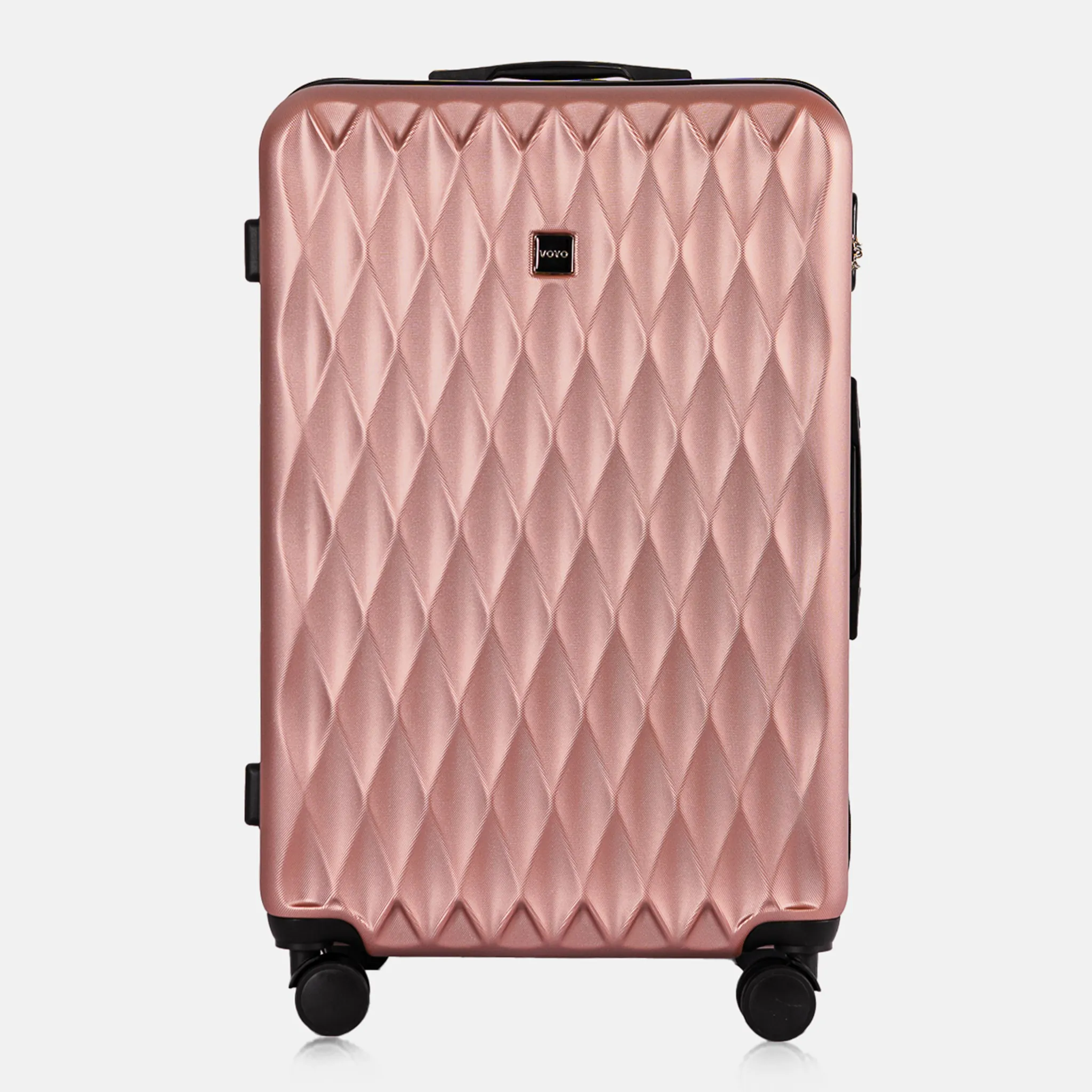 Voyo NV290 rozā zelts liels koferis — ABS plastmasa, 102L, 4.3 kg (skats 2)