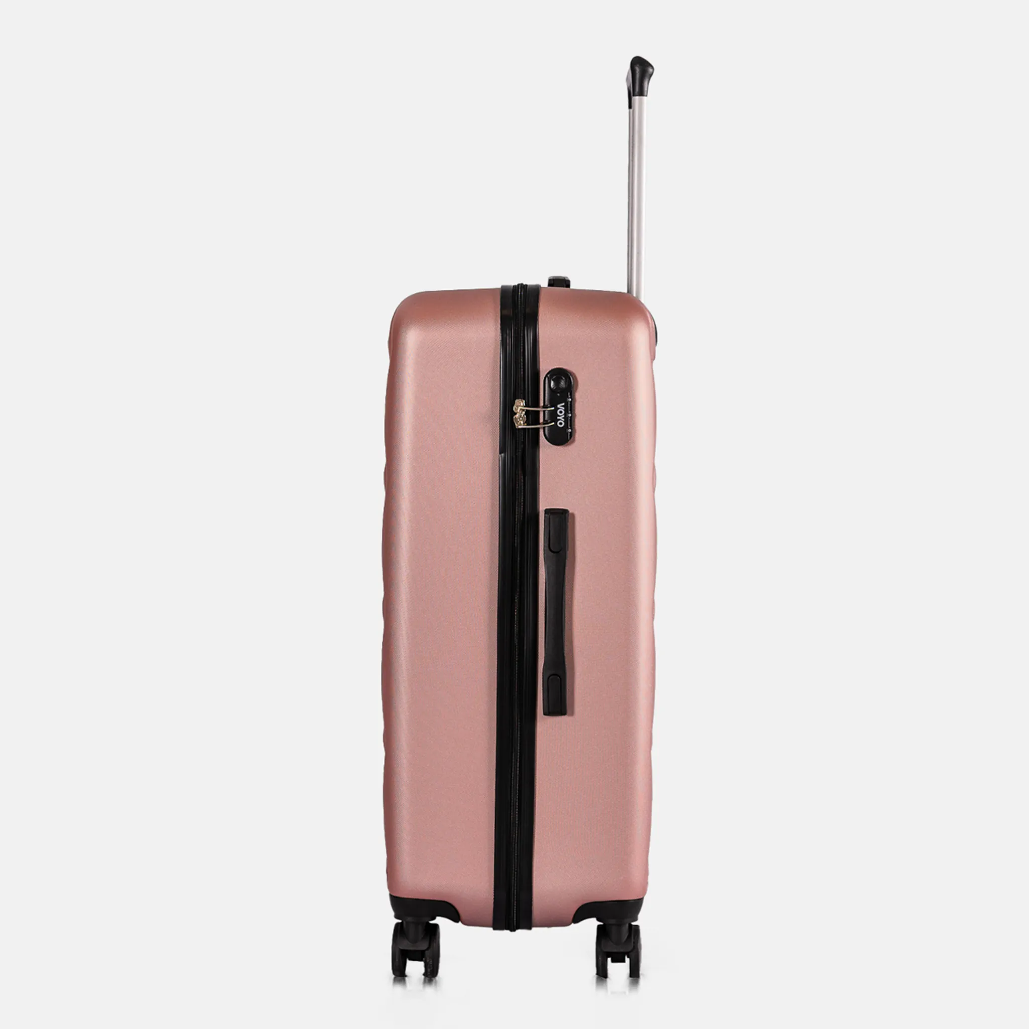 Voyo NV290 rozā zelts liels koferis — ABS plastmasa, 102L, 4.3 kg (skats 3)