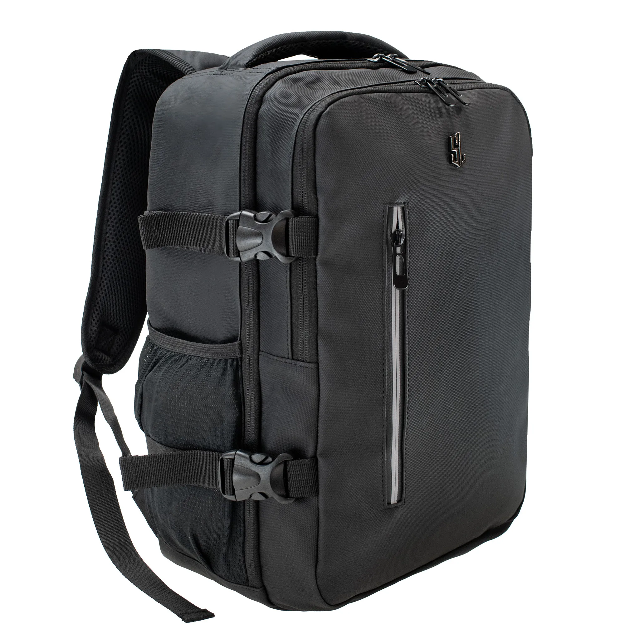 Semi Line melns mugursoma — poliesters, 20L, 0.59 kg