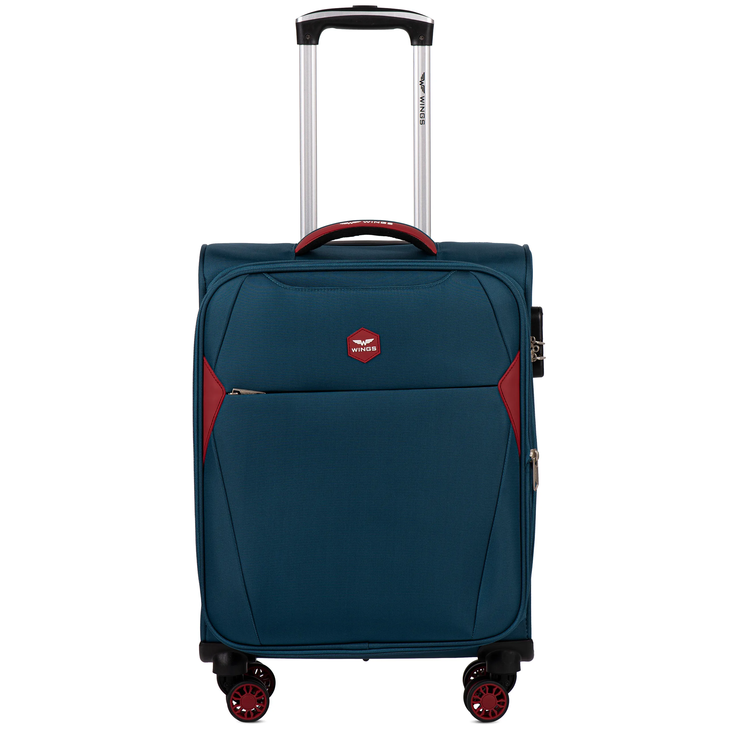 Wings DPR01 zils rokas bagāžas koferis — poliesters, 40L, 2.7 kg (skats 2)