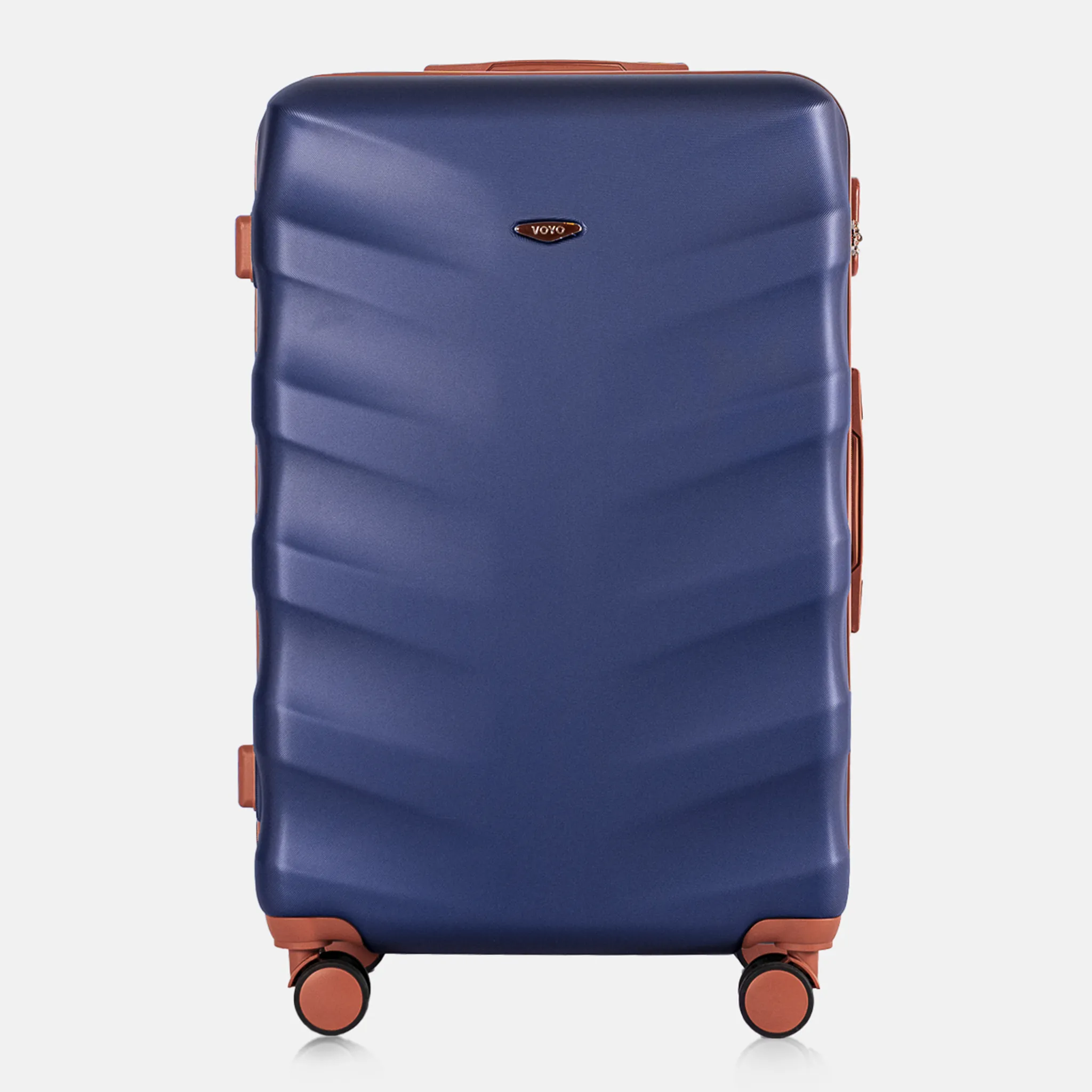 Voyo FJ140 tumši zils liels koferis — ABS plastmasa, 102L, 4.3 kg (skats 2)