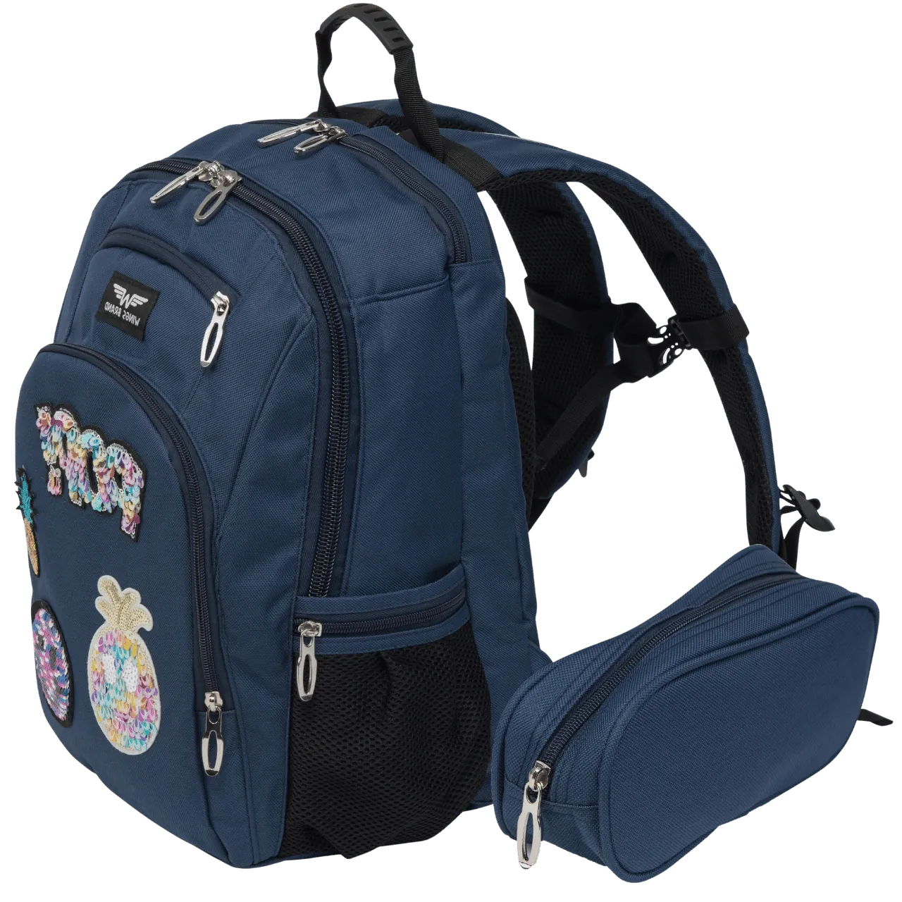 Wings zils rokas bagāžas koferis — Riie, 0.7 kg