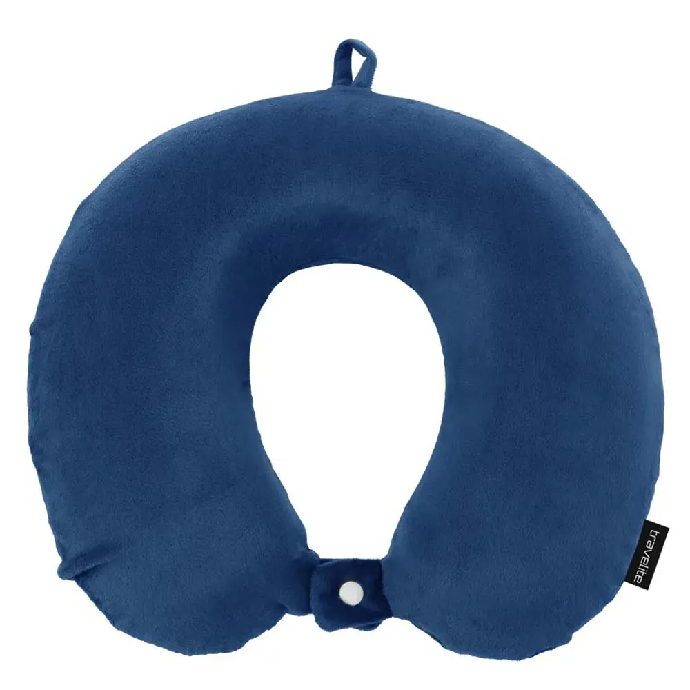 Travelite gaiši zils ceļojumu spilvens — 0.2 kg