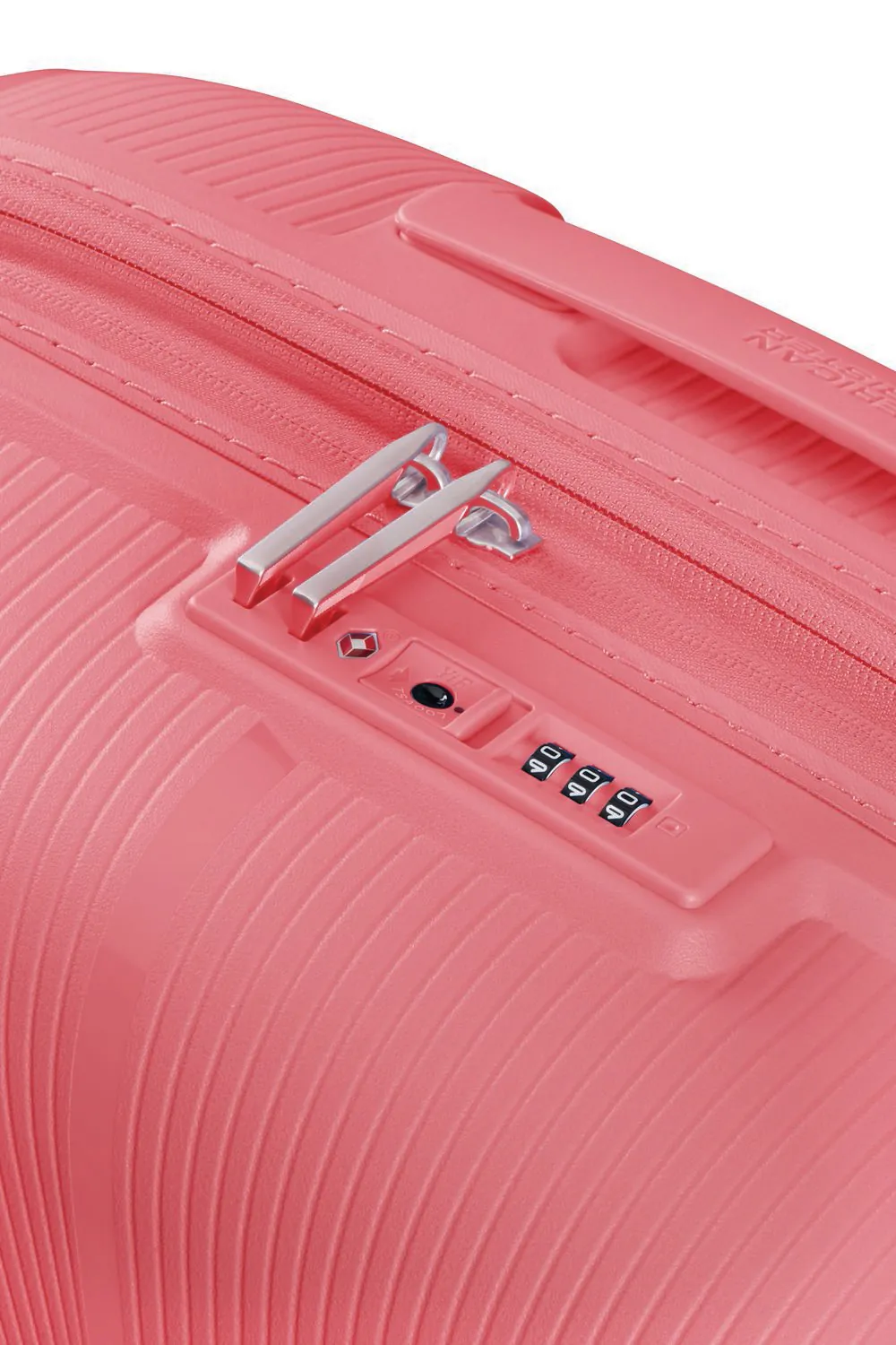 American Tourister rozā liels koferis — Polüpropüleen, 100L, 3.5 kg (skats 3)