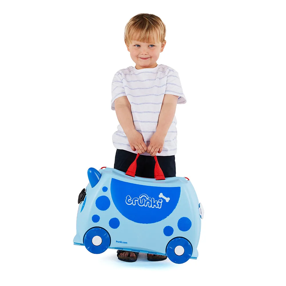 Trunki zils bērnu koferis — Polüpropüleen, 18L, 1.7 kg (skats 3)