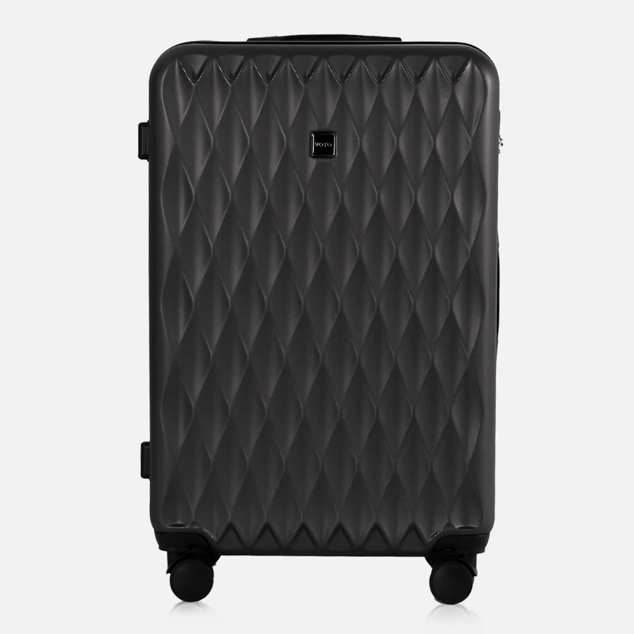 Voyo NV290 tumši pelēks liels koferis — ABS plastmasa, 102L, 4.3 kg (skats 2)