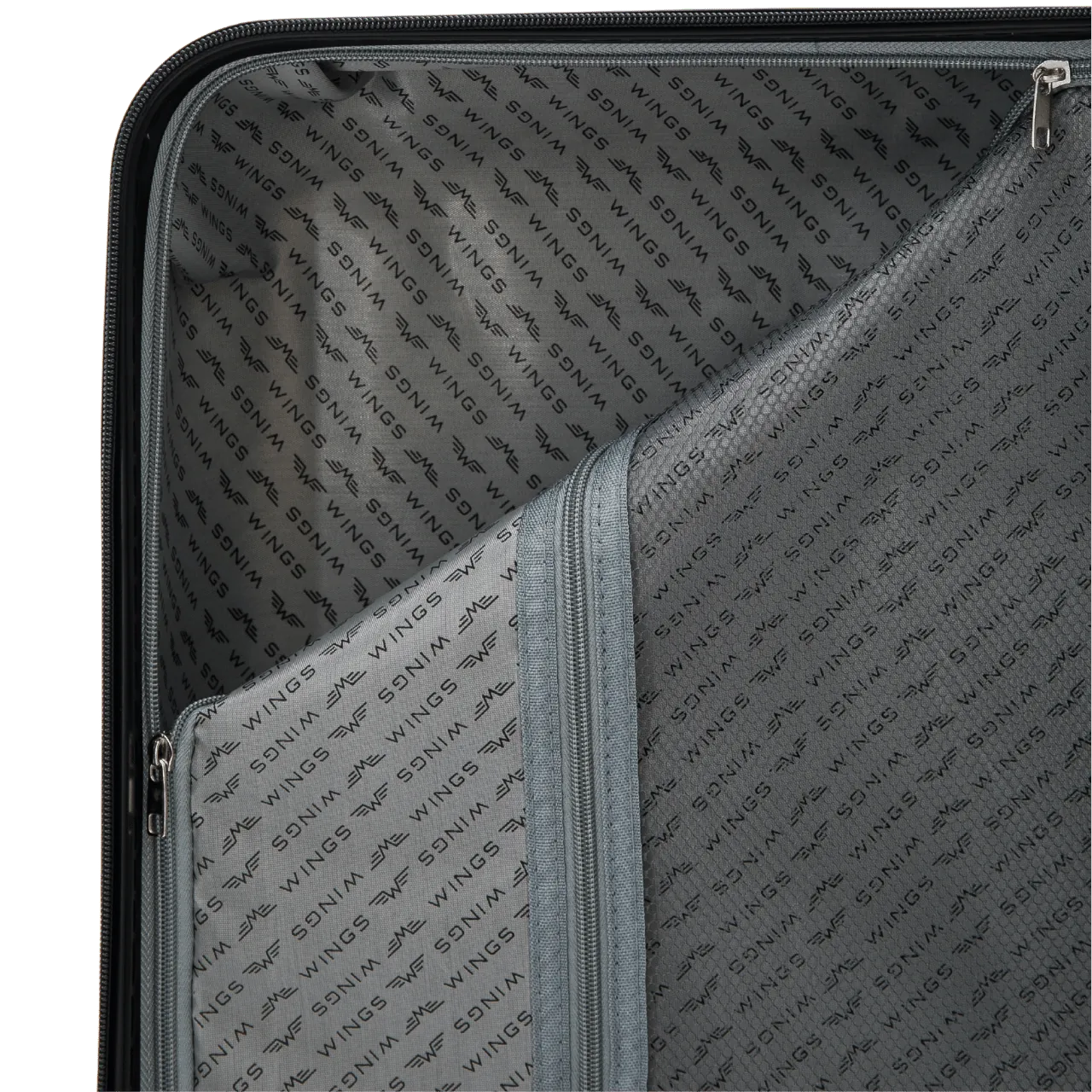Wings KST01 tumši zils rokas bagāžas koferis — ABS, 38L, 2.5 kg (skats 12)