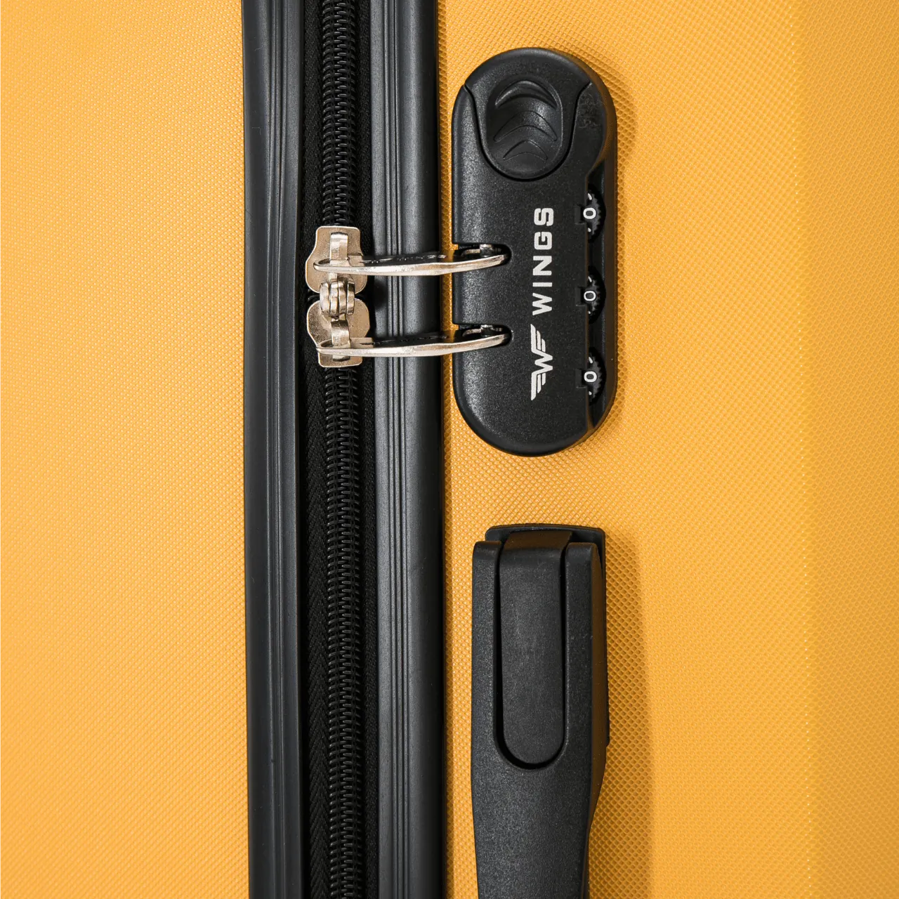 Wings KST01 tumši zils rokas bagāžas koferis — ABS, 38L, 2.5 kg (skats 4)