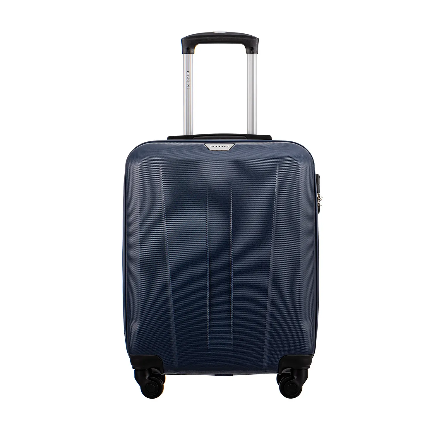 Puccini ABS03C7A tumši zils rokas bagāžas koferis — ABS, 36L, 2.7 kg (skats 2)