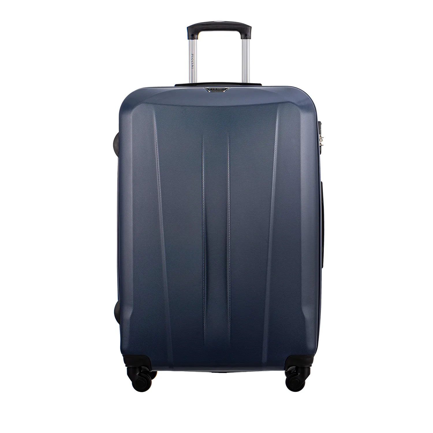 Puccini ABS03A7A tumši zils liels koferis — ABS, 94L, 3.9 kg (skats 2)