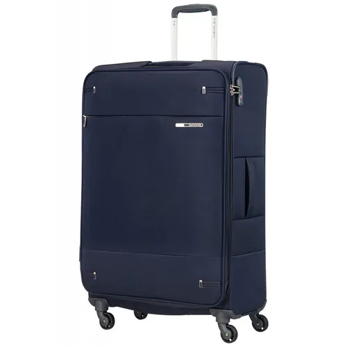 Samsonite tumši zils vidējais koferis — Riie, 74L, 2.7 kg