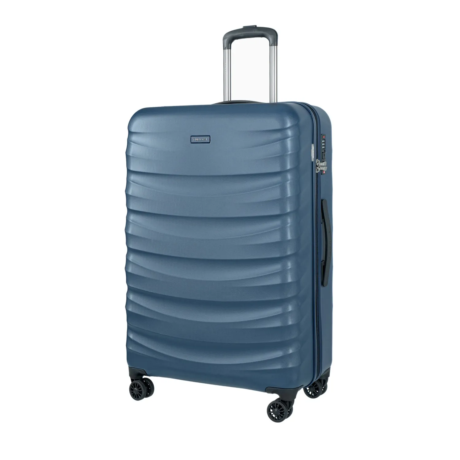 Puccini PC032A7A tumši zils liels koferis — Polükarbonaat, 89L, 4 kg